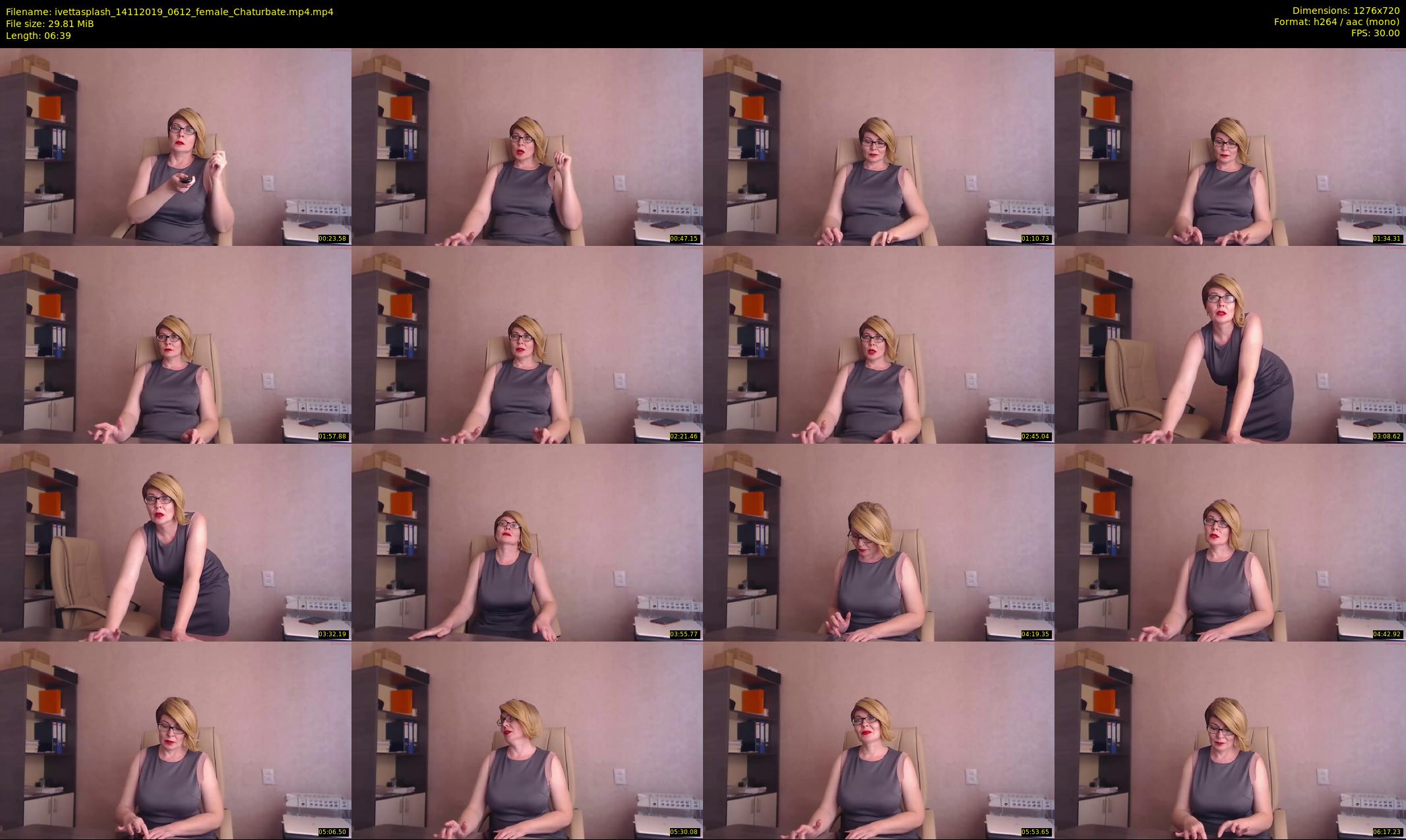 ivettasplash — 7 minute Chaturbate female cam show recording, 720p, Nov 14, 2019