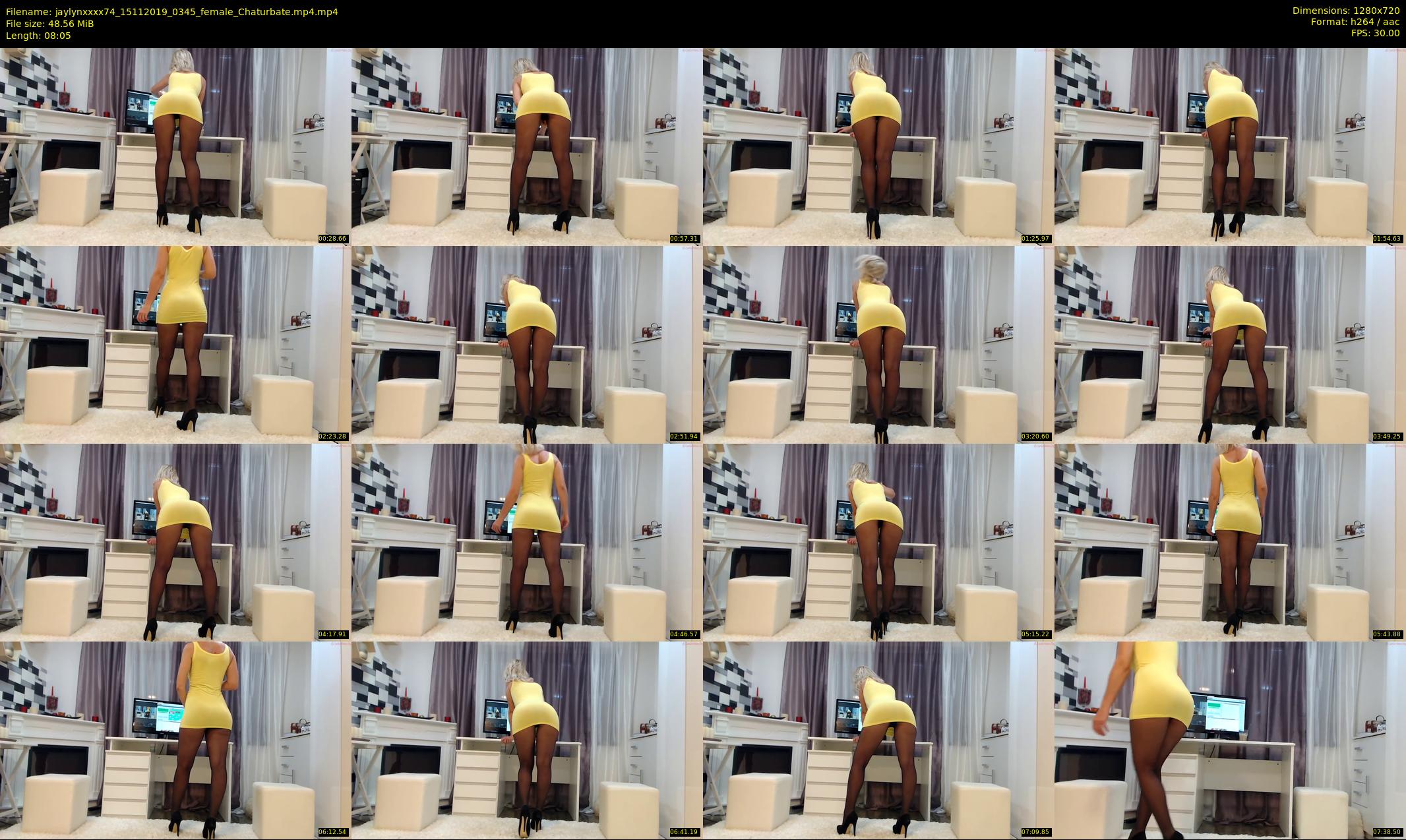 jaylynxxxx74 — 9 minute Chaturbate female cam show recording, 720p, Nov 15, 2019