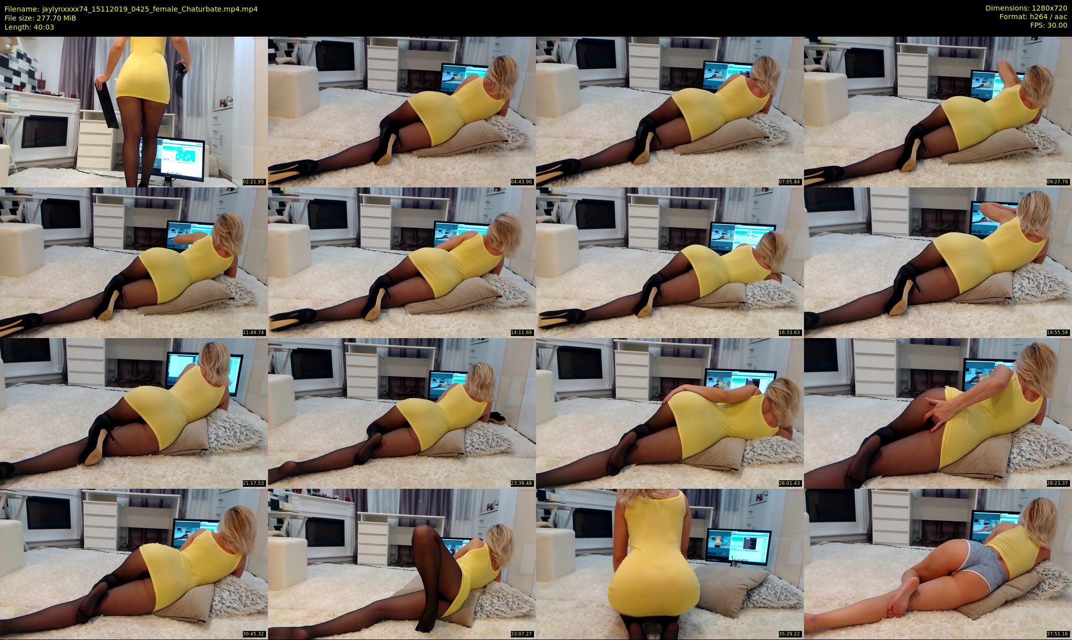 jaylynxxxx74 — 41 minute Chaturbate female cam show recording, 720p, Nov 15, 2019