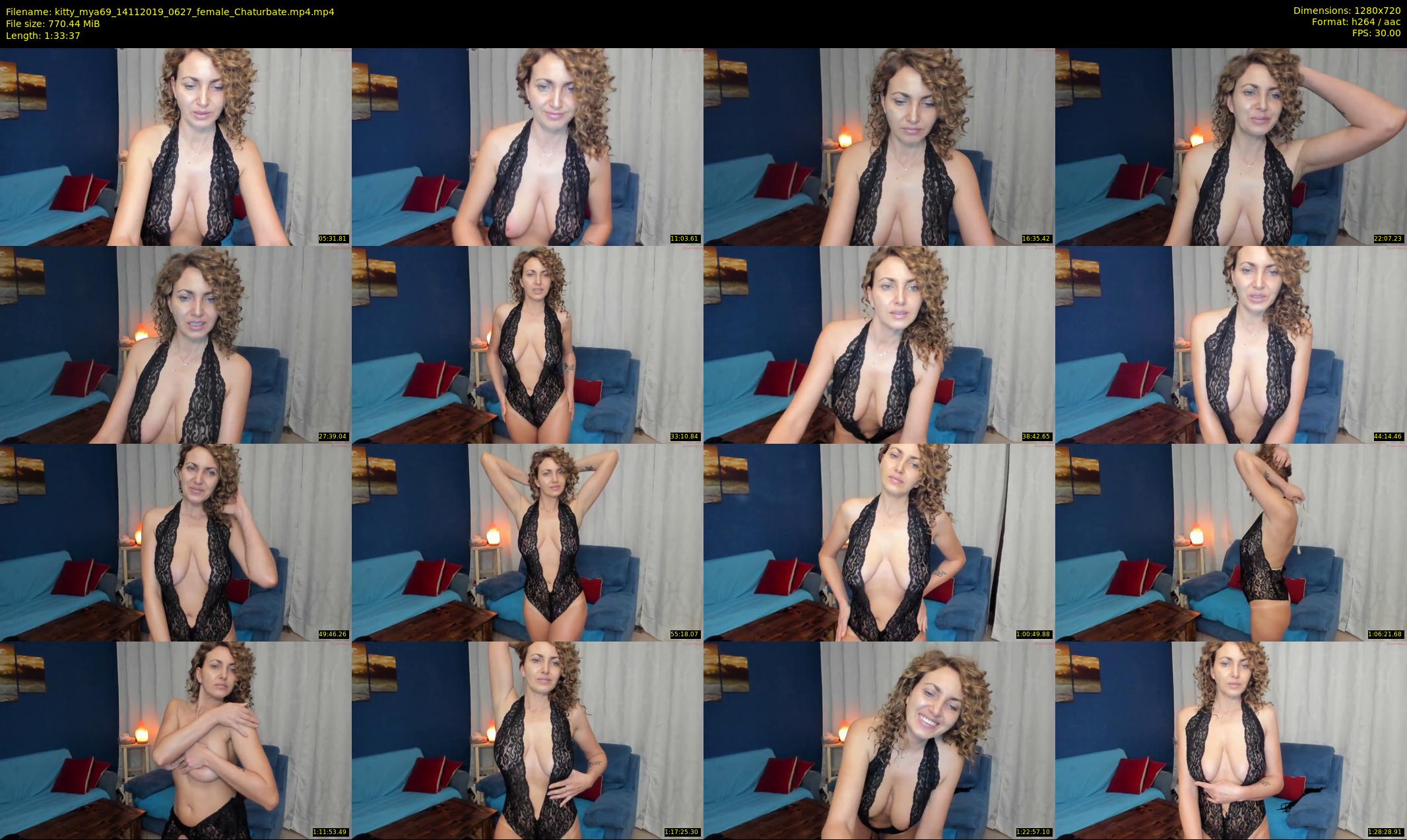 kitty_mya69 — 94 minute Chaturbate female cam show recording, 720p, Nov 14, 2019