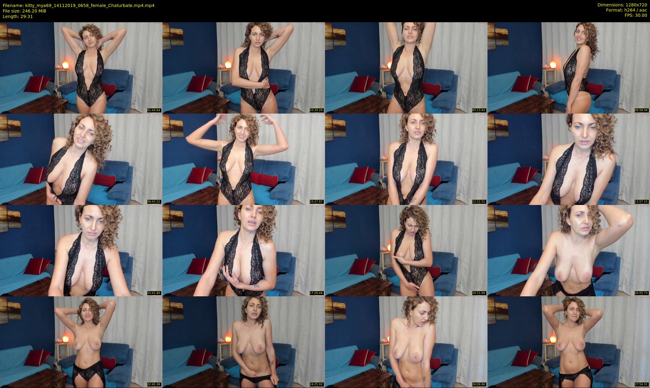 kitty_mya69 — 30 minute Chaturbate female cam show recording, 720p, Nov 14, 2019