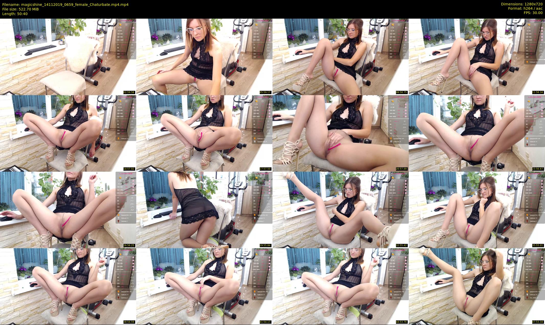 magicshine — 51 minute Chaturbate female cam show recording, 720p, Nov 14, 2019