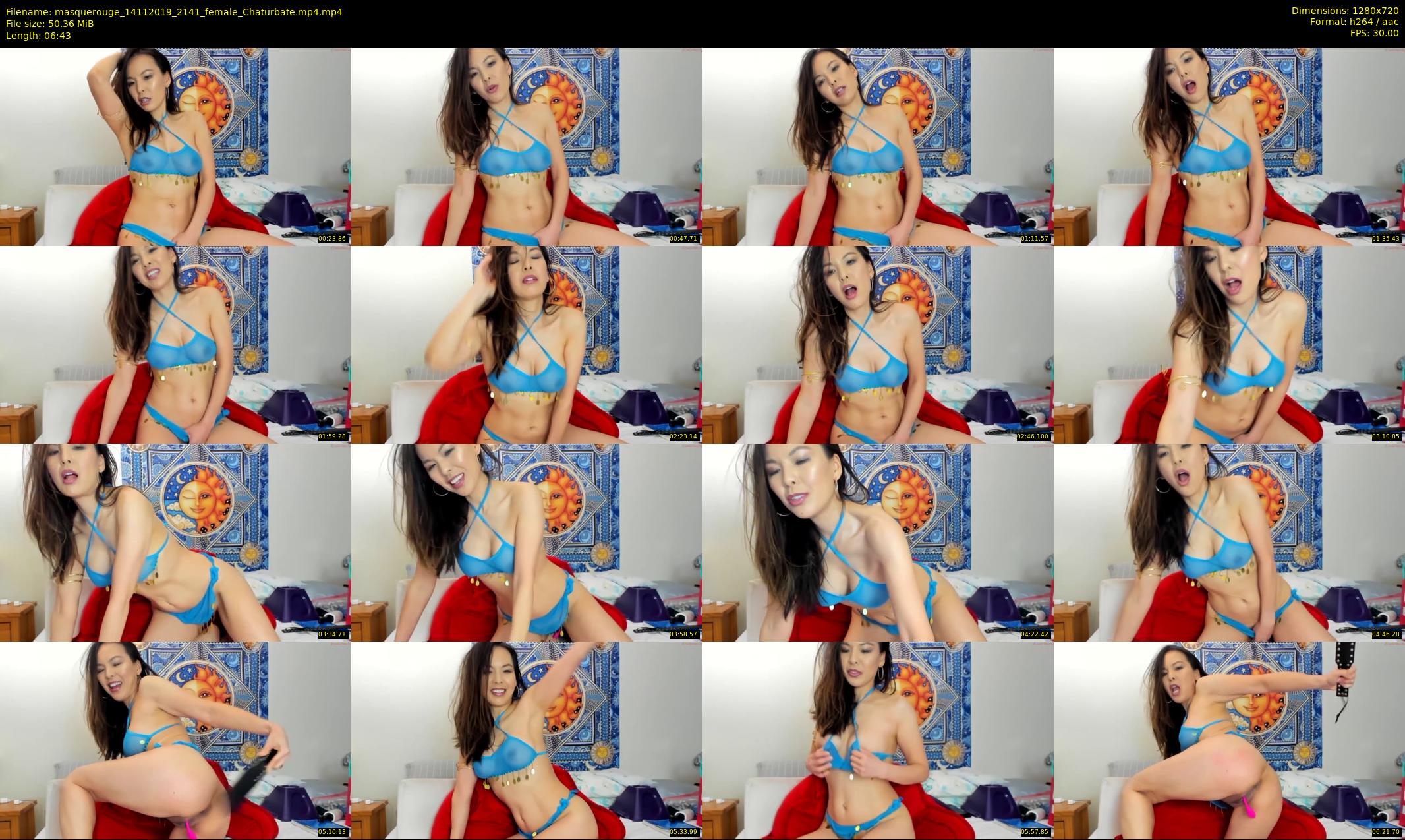 masquerouge — 7 minute Chaturbate female cam show recording, 720p, Nov 14, 2019