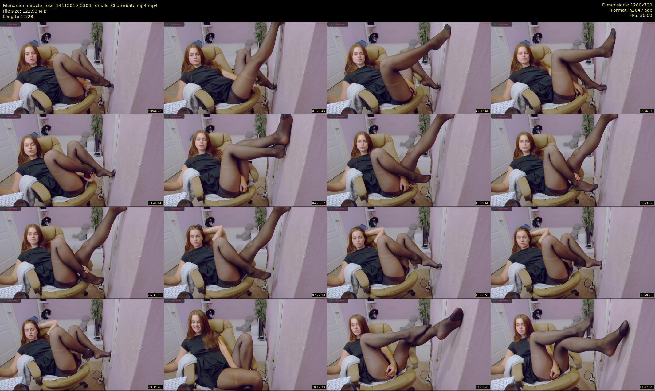 miracle_rose — 13 minute Chaturbate female cam show recording, 720p, Nov 14, 2019