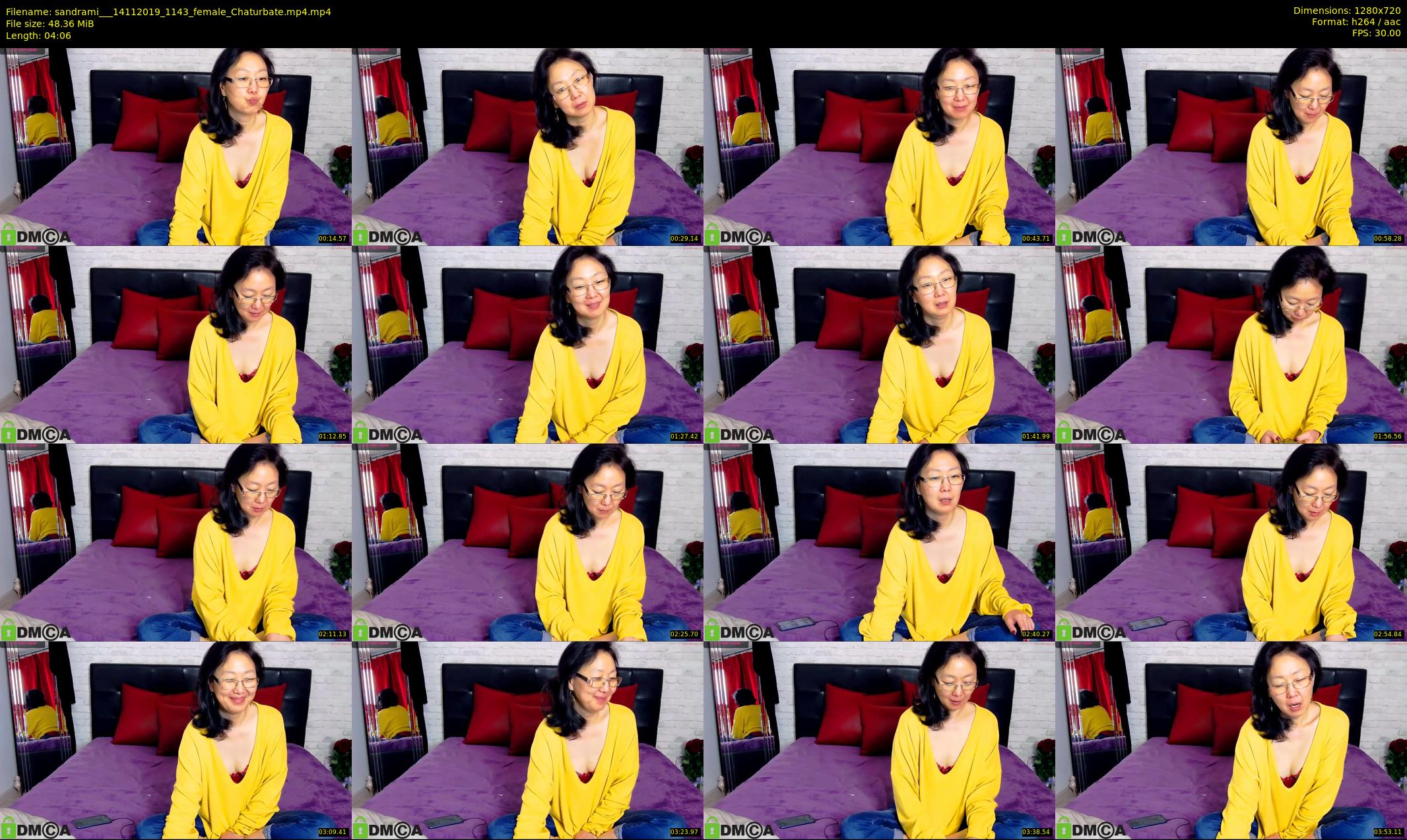 sandrami__ — 5 minute Chaturbate female cam show recording, 720p, Nov 14, 2019