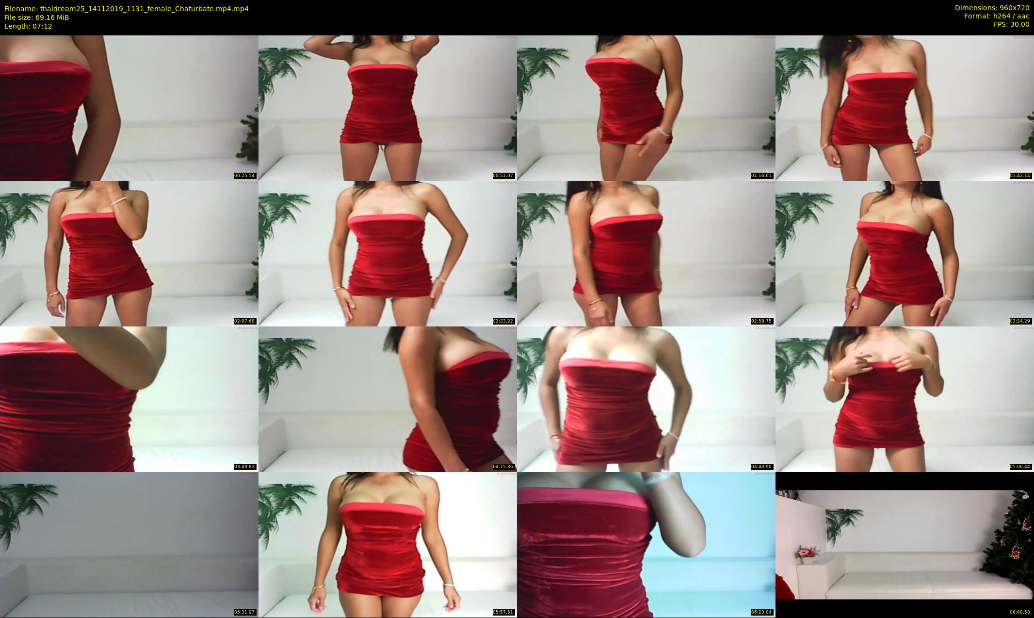 thaidream25 — 8 minute Chaturbate female cam show recording, 720p, Nov 14, 2019