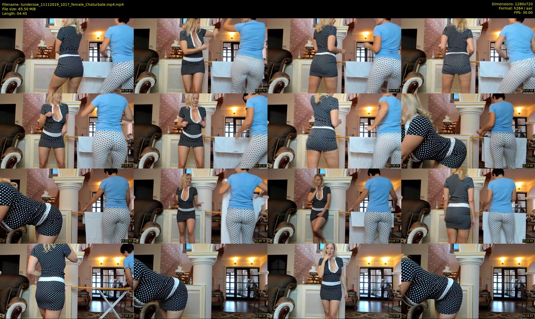 tunderose — 5 minute Chaturbate female cam show recording, 720p, Nov 11, 2019