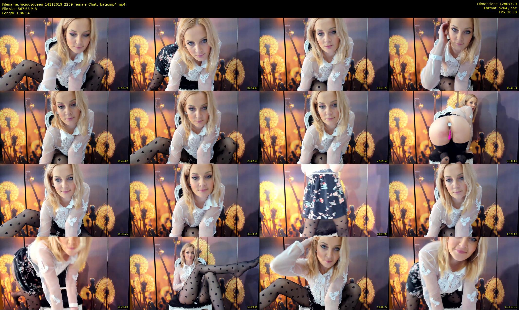 viciousqueen — 67 minute Chaturbate female cam show recording, 720p, Nov 14, 2019