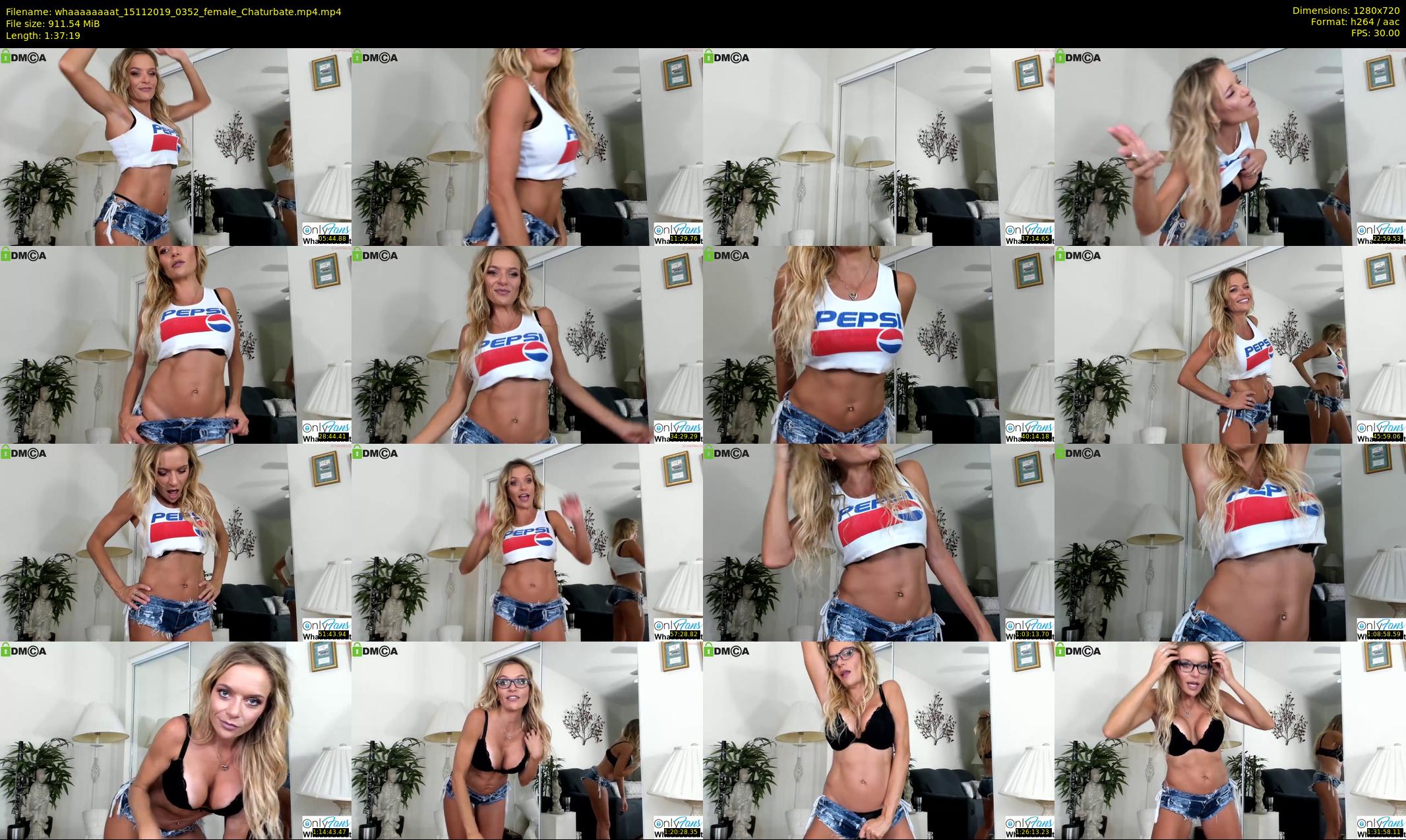 whaaaaaaaat — 98 minute Chaturbate couple cam show recording, 720p, Nov 15, 2019