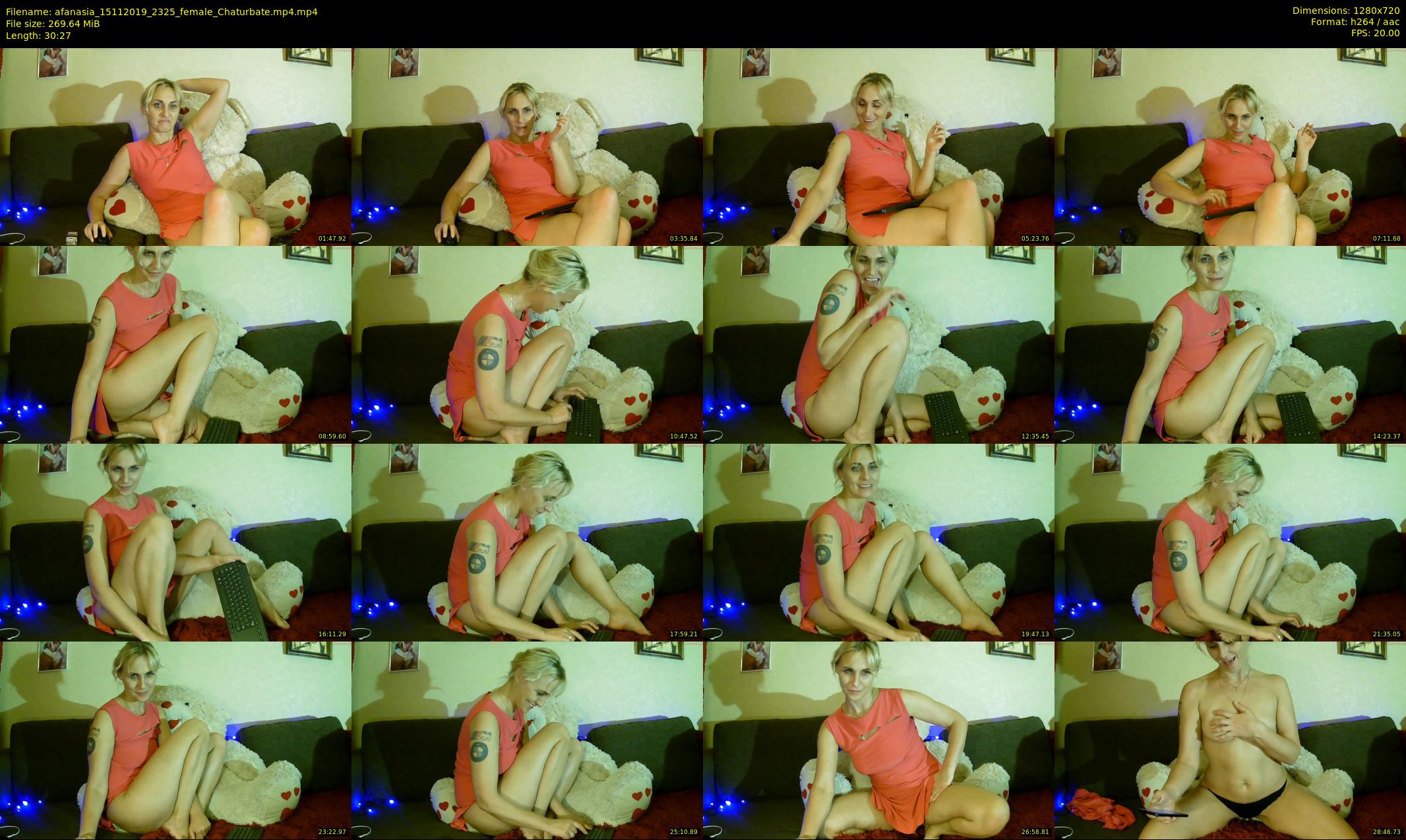 afanasia — 31 minute Chaturbate female cam show recording, 720p, Nov 15, 2019