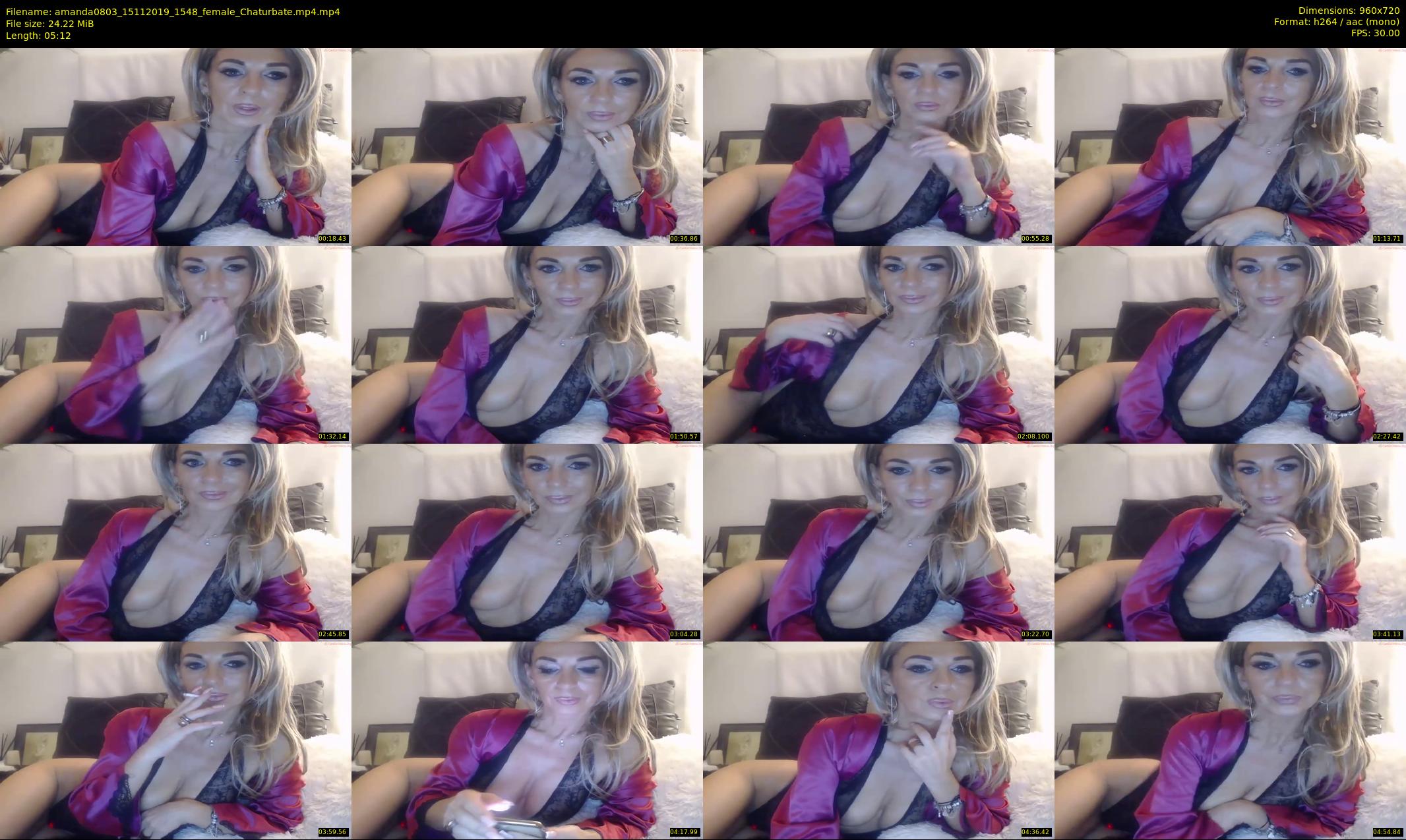 amanda0803 — 6 minute Chaturbate female cam show recording, 720p, Nov 15, 2019