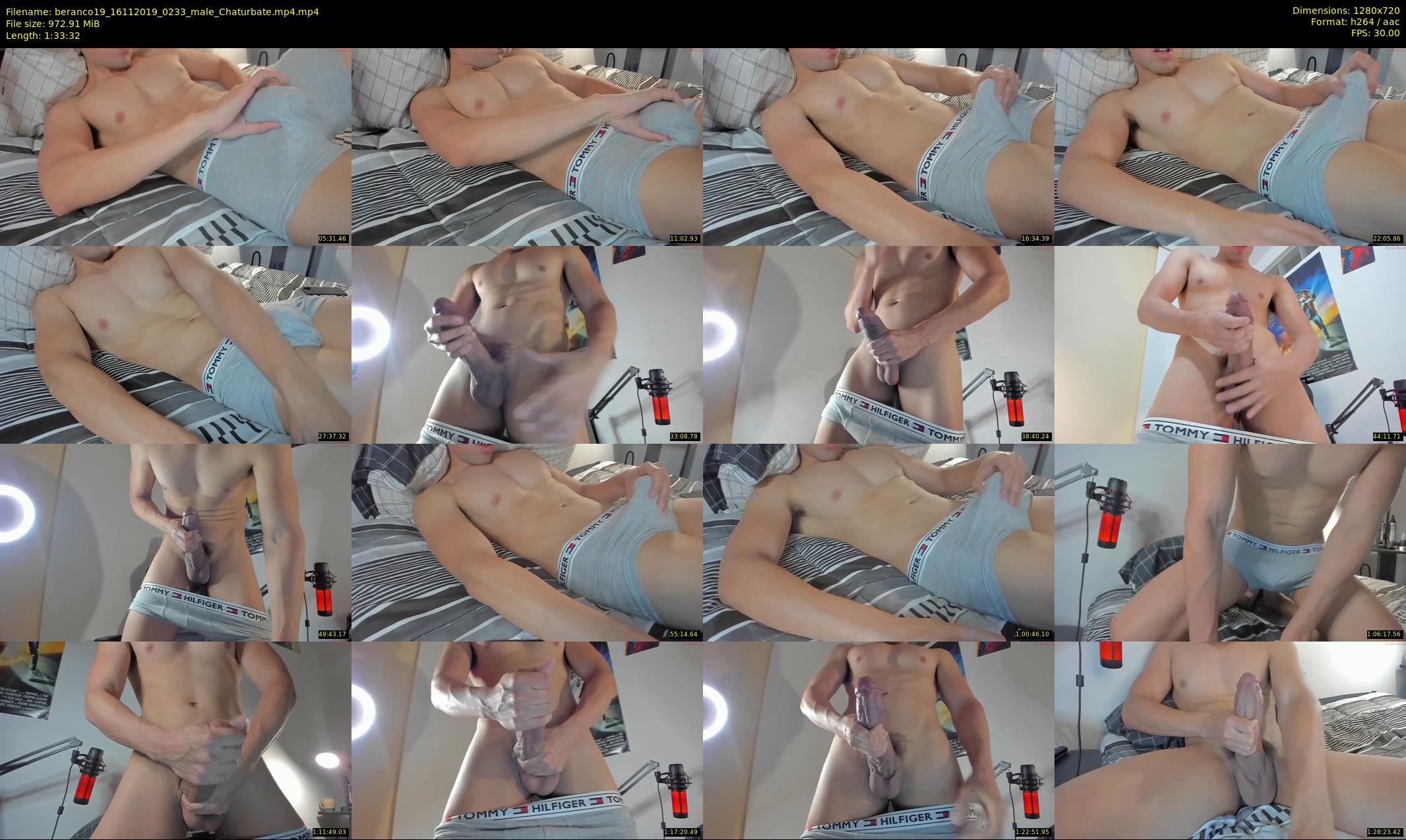 beranco19 — 94 minute Chaturbate male cam show recording, 720p, Nov 16, 2019