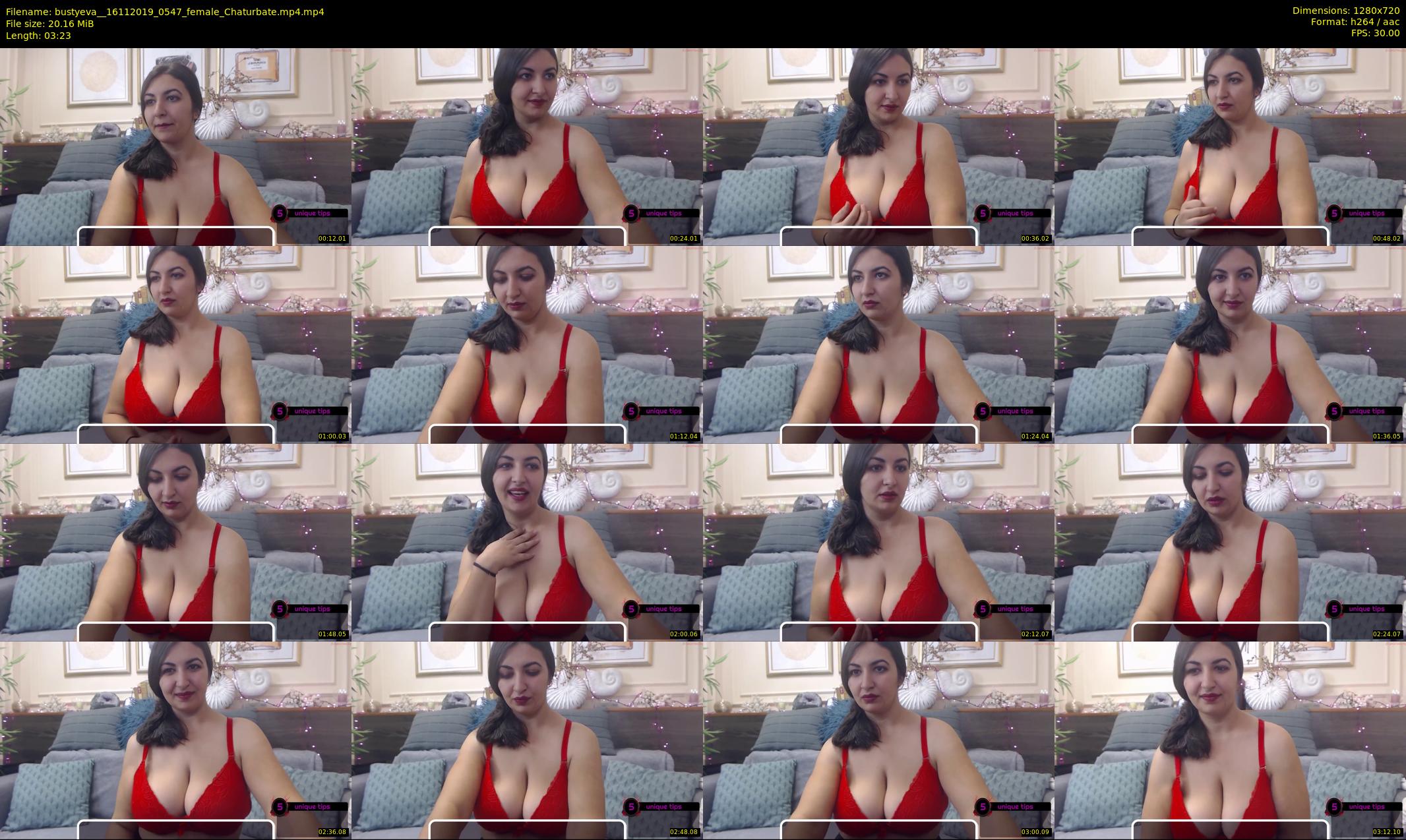 bustyeva_ — 4 minute Chaturbate female cam show recording, 720p, Nov 16, 2019
