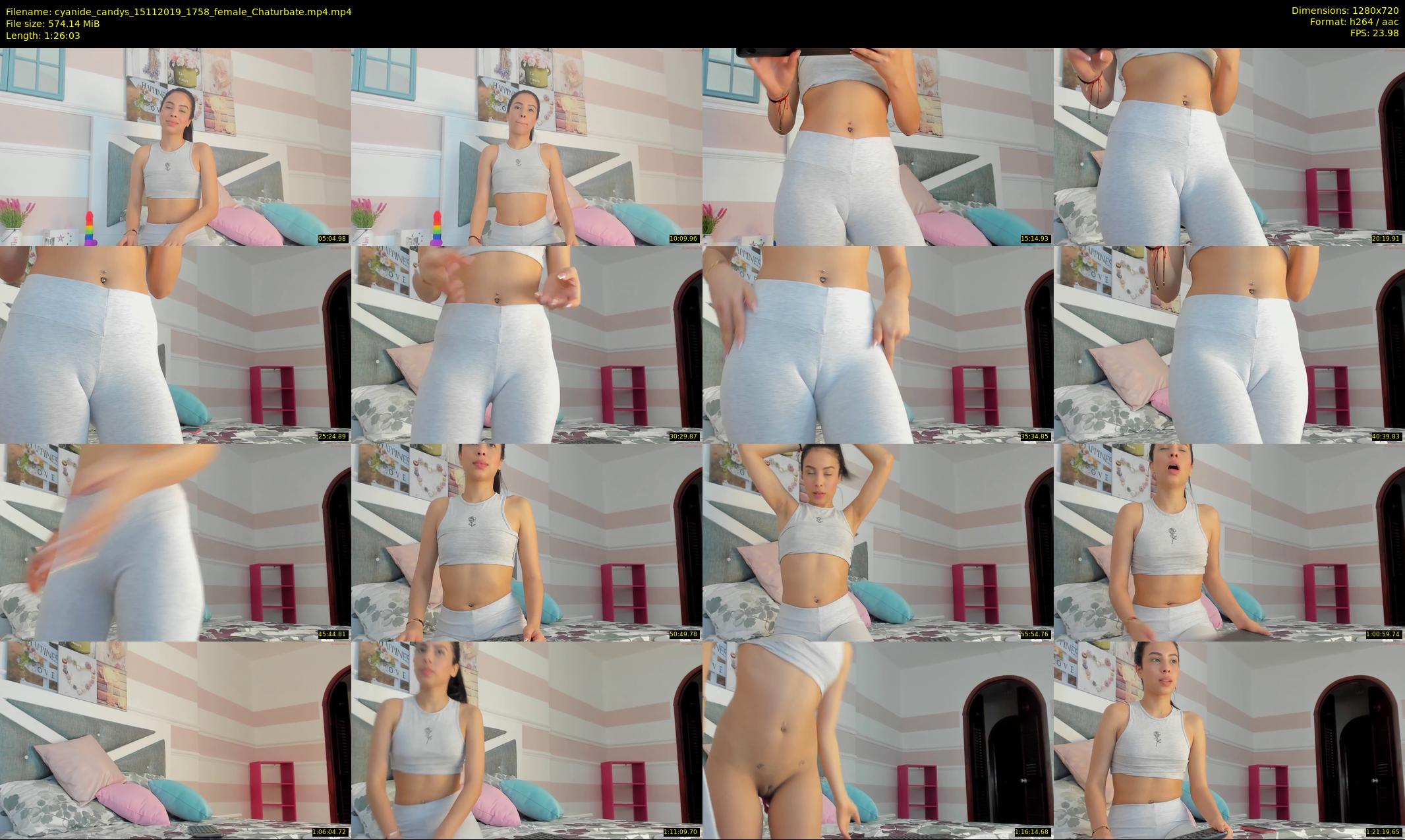 cyanide_candys — 87 minute Chaturbate female cam show recording, 720p, Nov 15, 2019