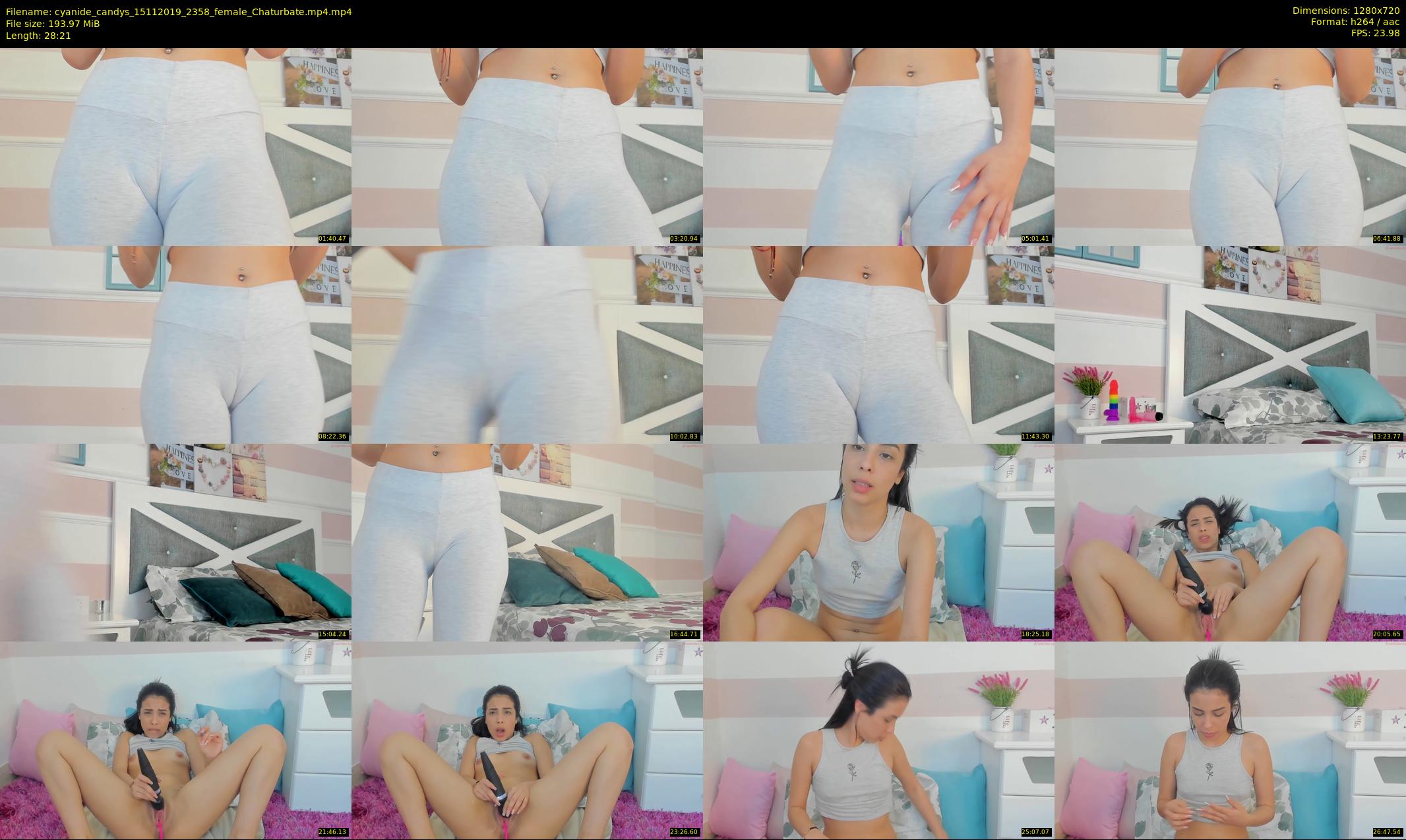 cyanide_candys — 29 minute Chaturbate female cam show recording, 720p, Nov 15, 2019