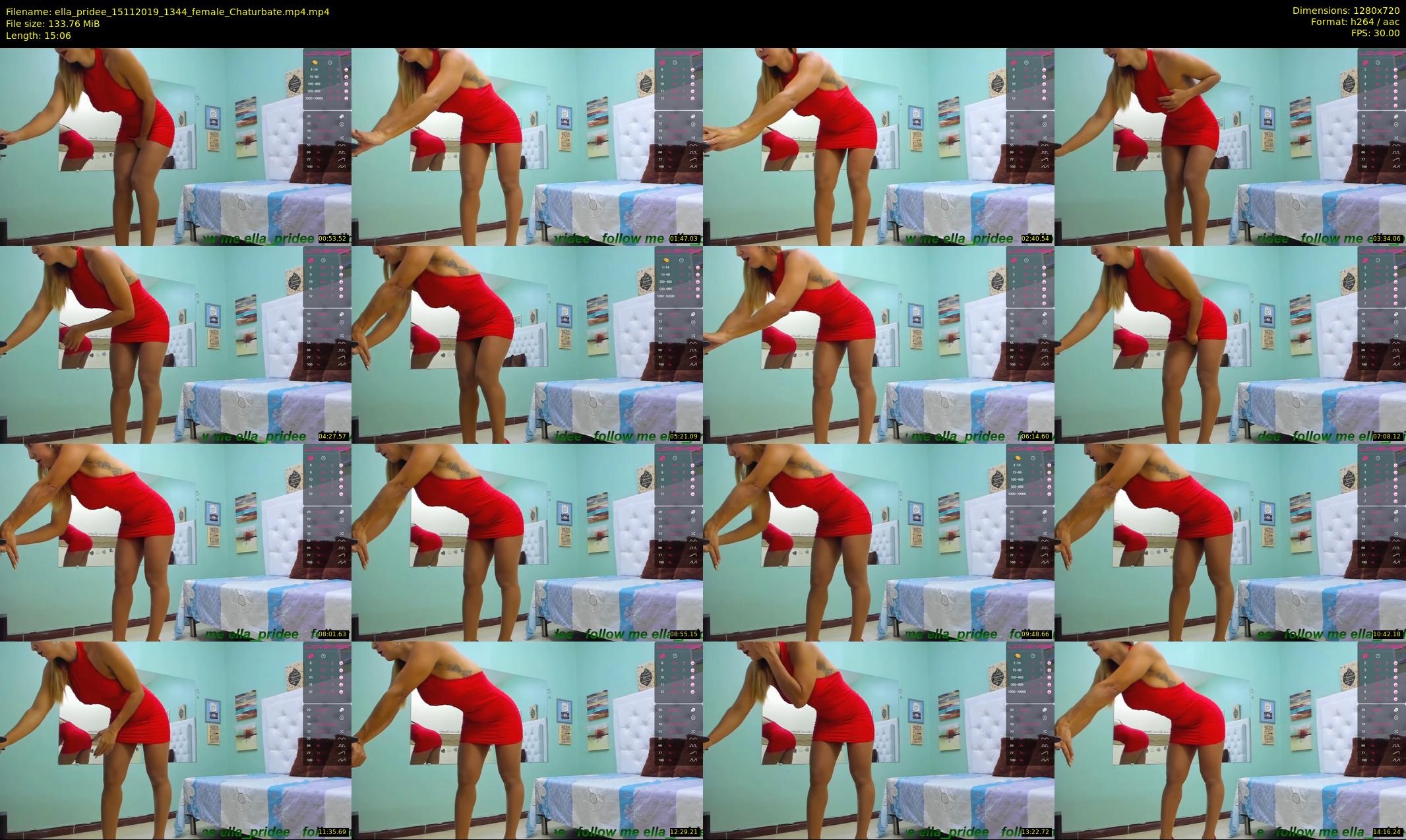 ella_pridee — 16 minute Chaturbate female cam show recording, 720p, Nov 15, 2019