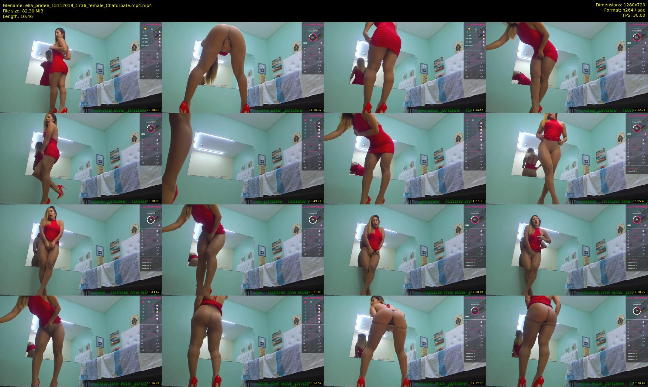 ella_pridee — 11 minute Chaturbate female cam show recording, 720p, Nov 15, 2019