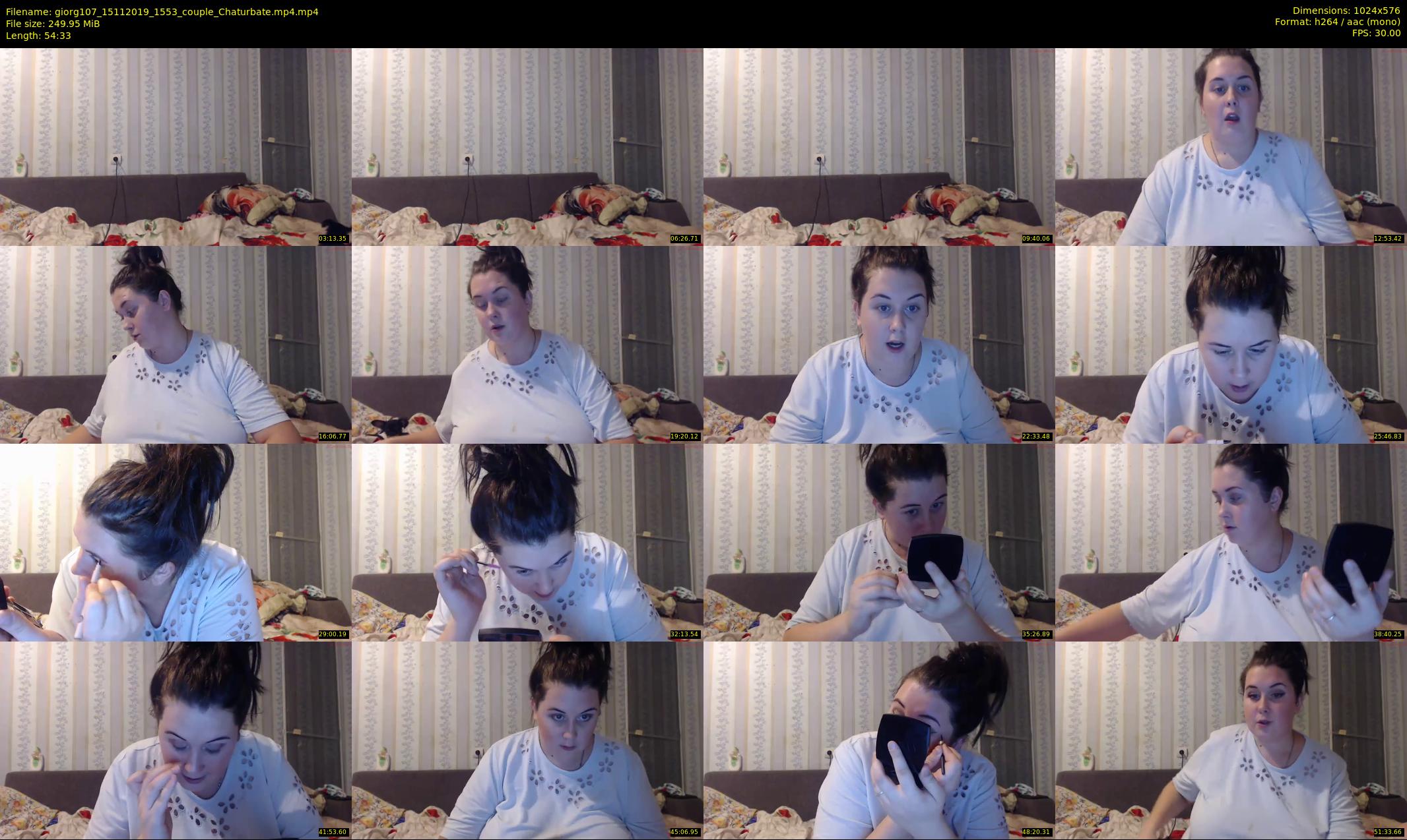 giorg107 — 55 minute Chaturbate couple cam show recording, 480p, Nov 15, 2019