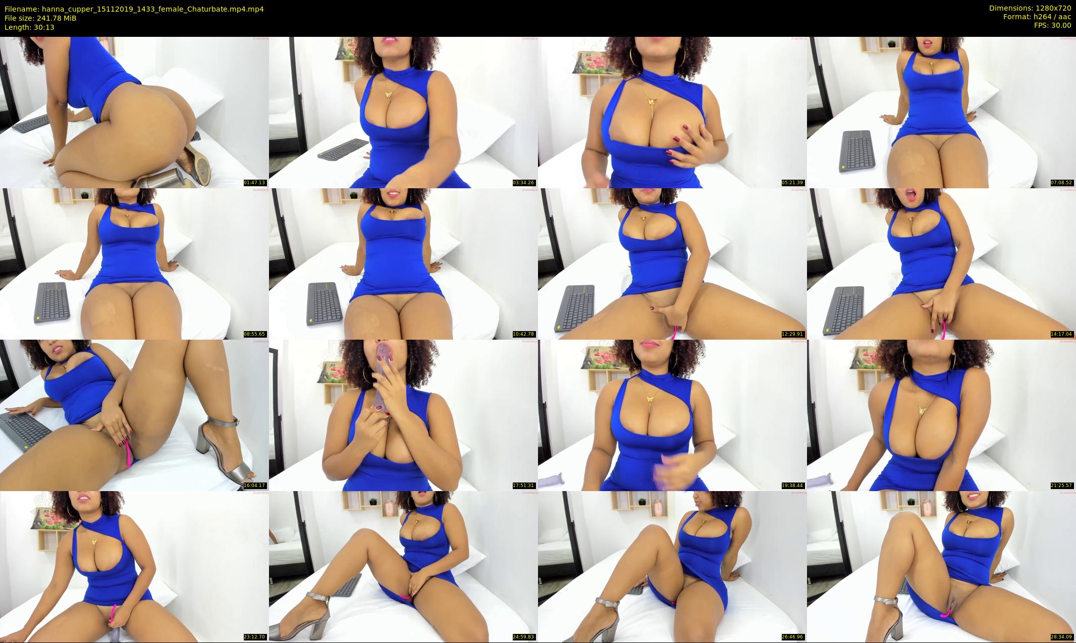 hanna_cupper — 31 minute Chaturbate female cam show recording, 720p, Nov 15, 2019
