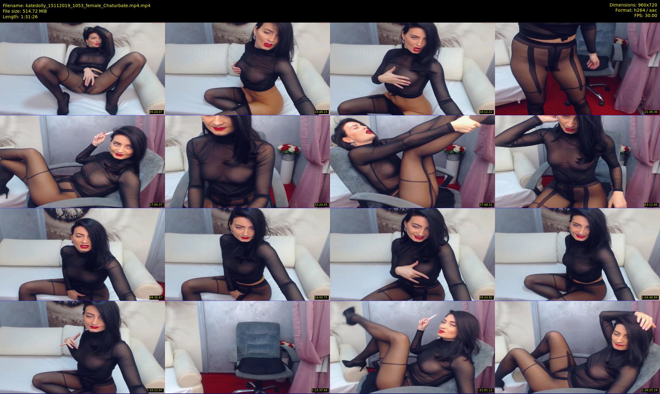 katedolly — 92 minute Chaturbate female cam show recording, 720p, Nov 15, 2019