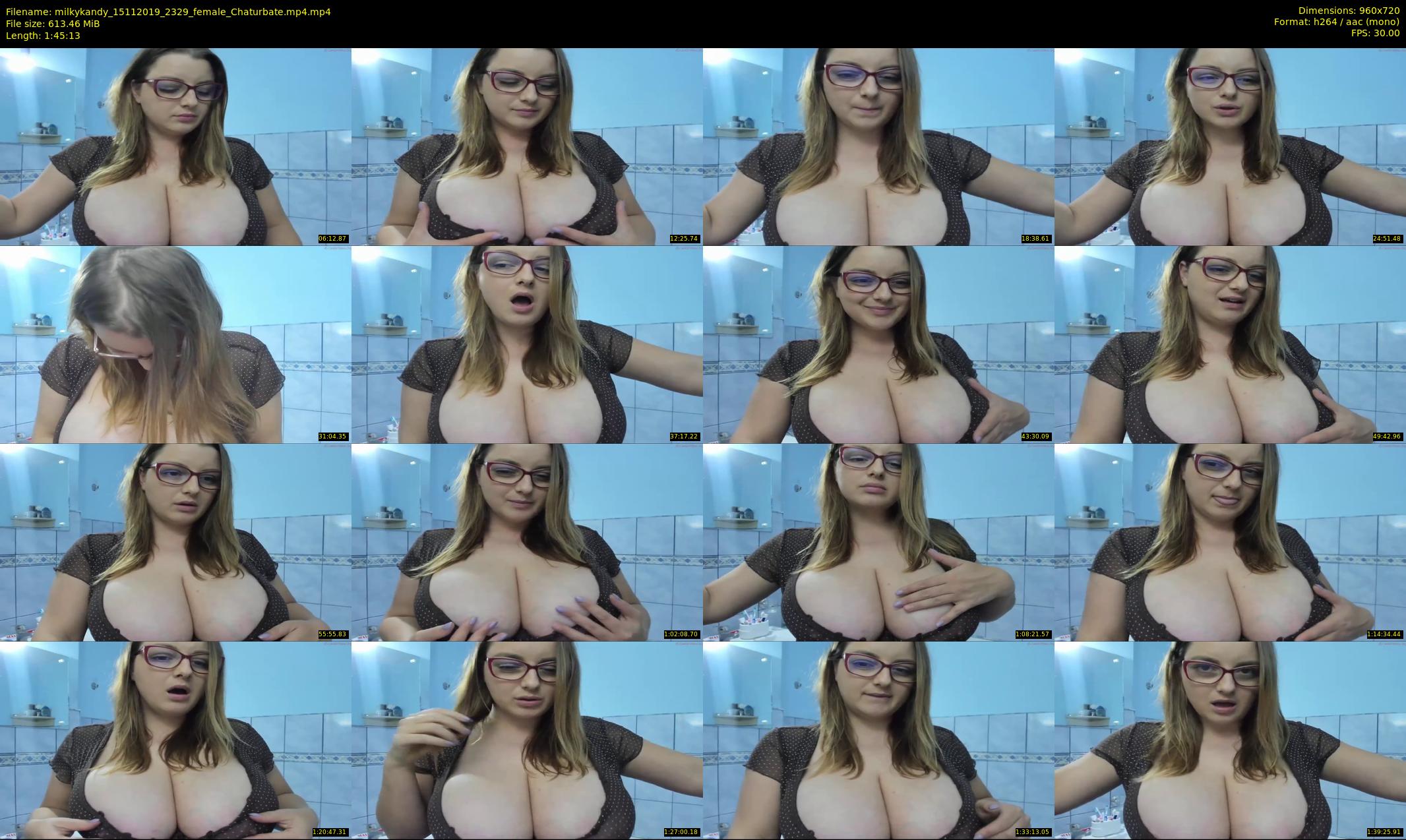 milkykandy — 106 minute Chaturbate female cam show recording, 720p, Nov 15, 2019