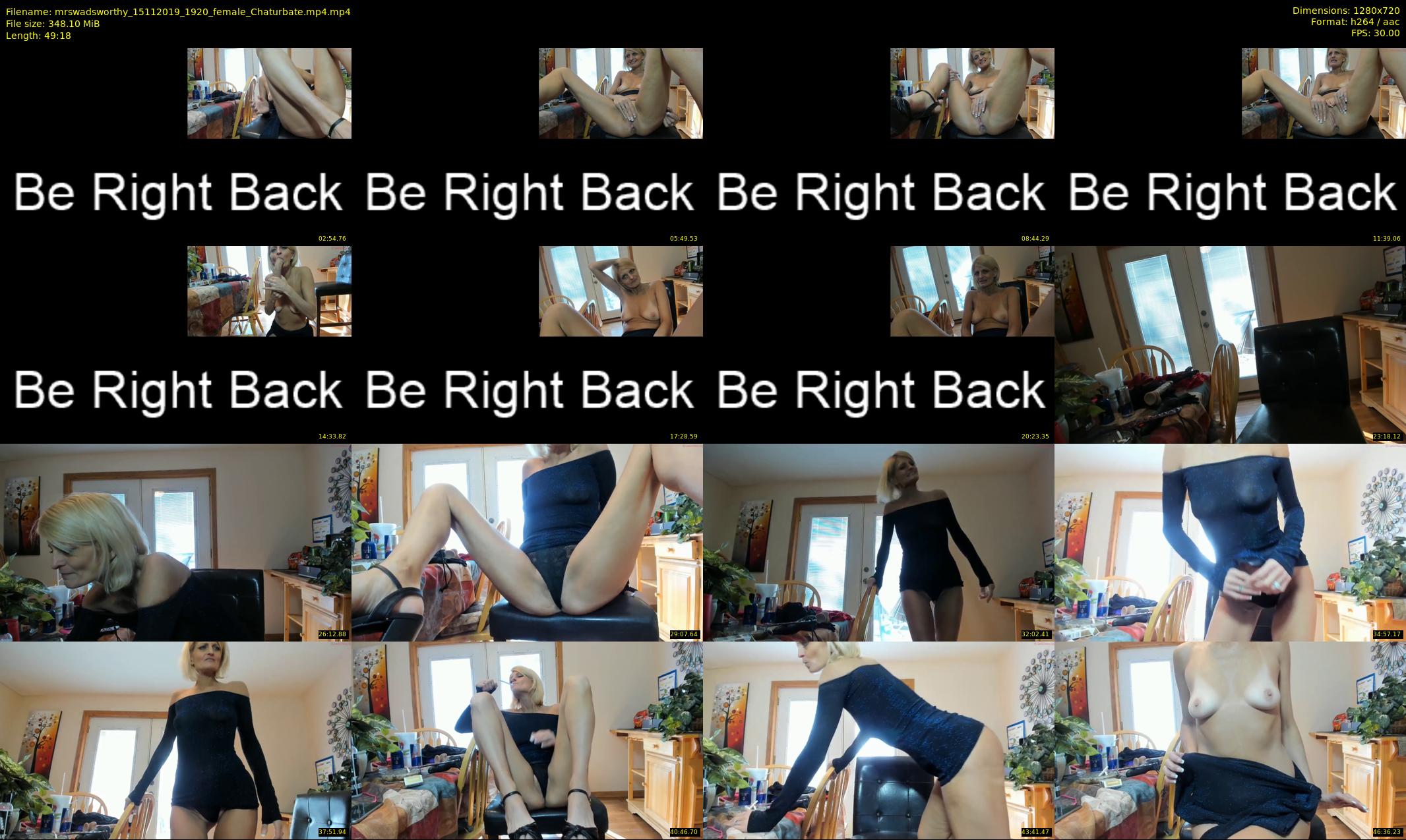mrswadsworthy — 50 minute Chaturbate female cam show recording, 720p, Nov 15, 2019