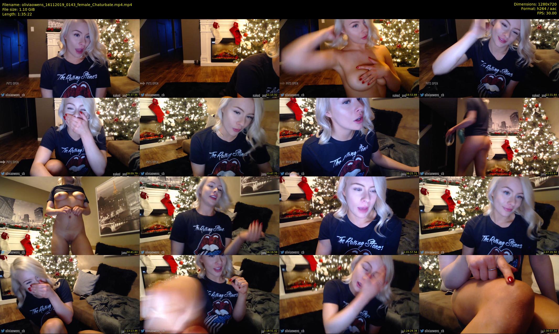 oliviaowens — 96 minute Chaturbate female cam show recording, 720p, Nov 16, 2019