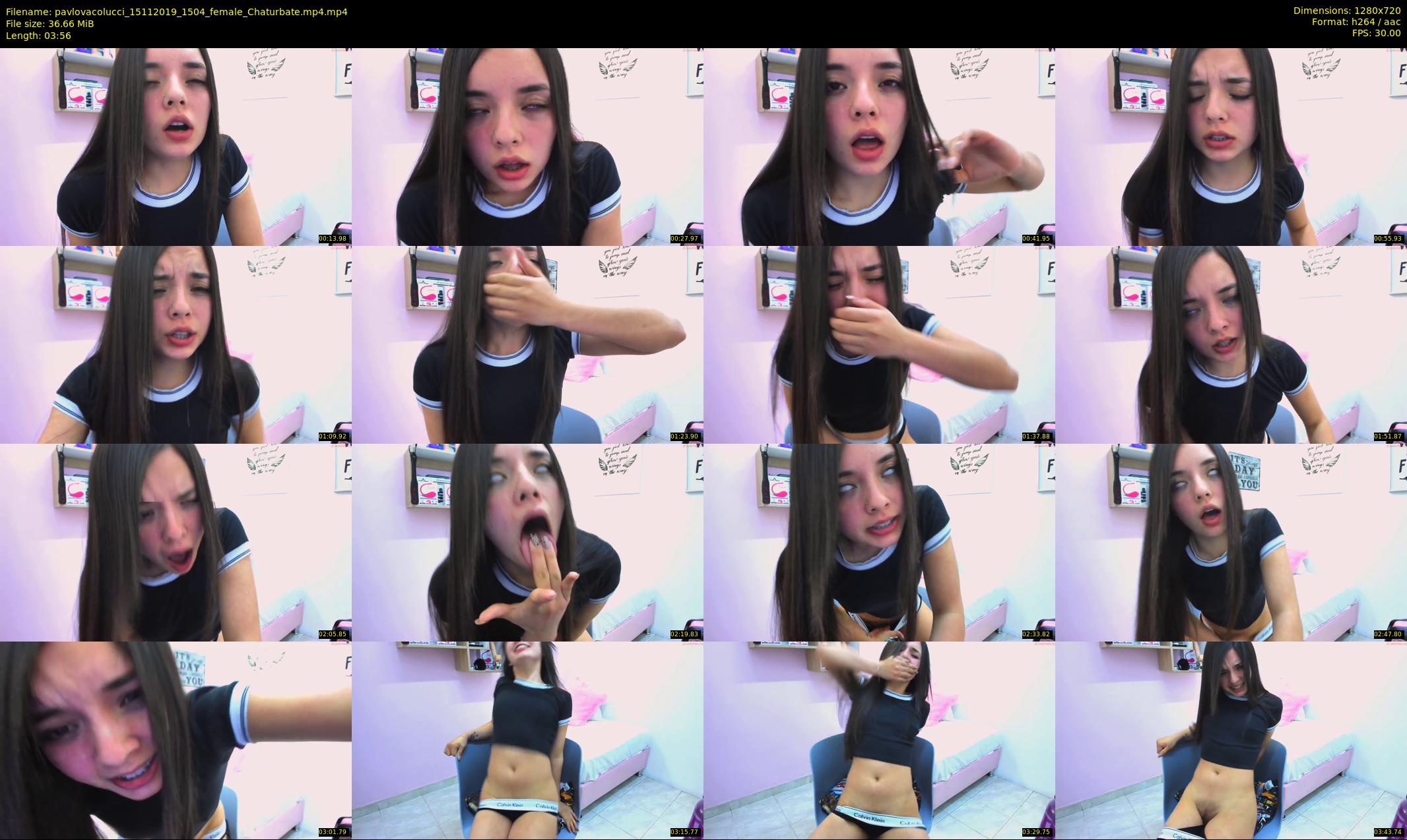 pavlovacolucci — 4 minute Chaturbate female cam show recording, 720p, Nov 15, 2019