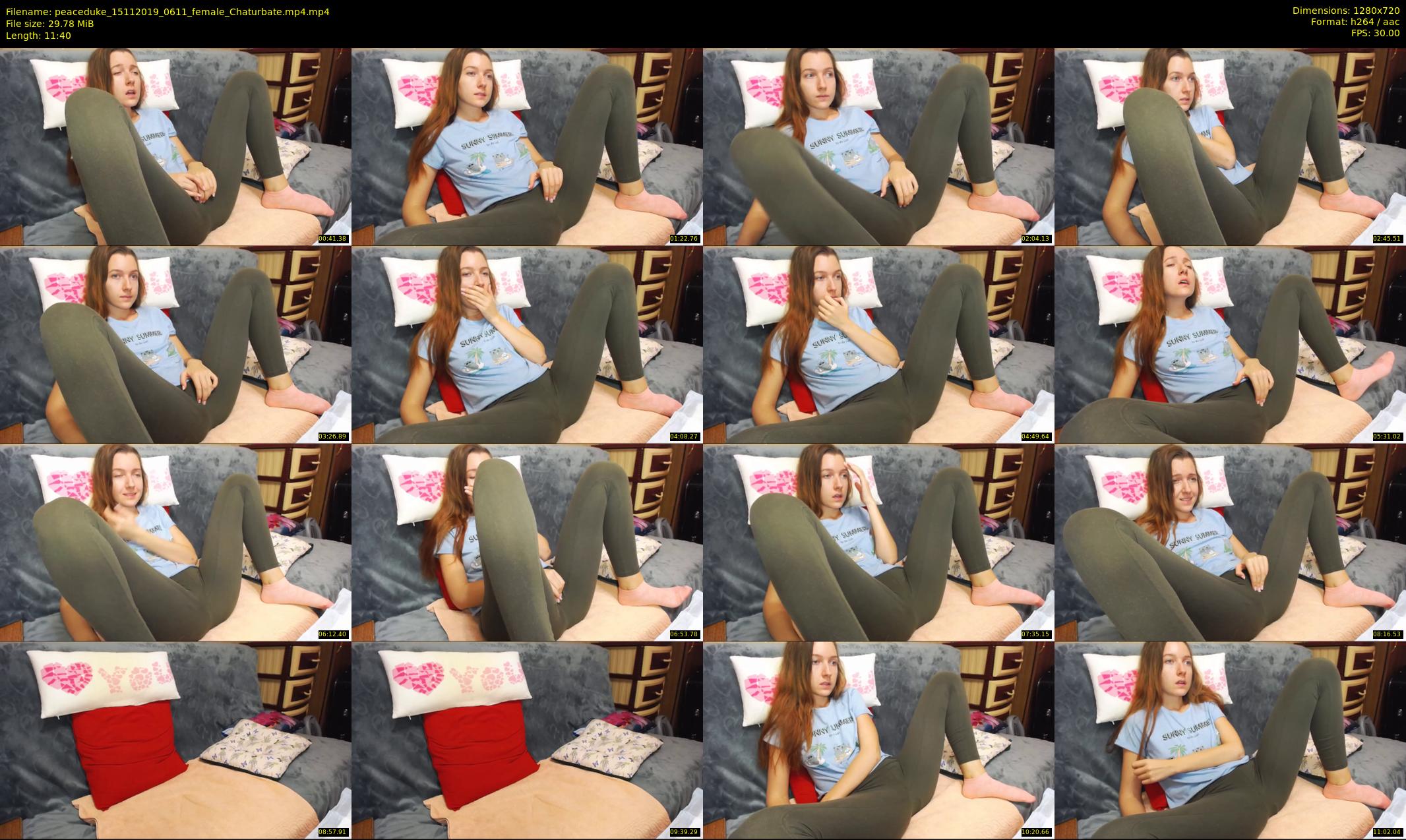 peaceduke — 12 minute Chaturbate female cam show recording, 720p, Nov 15, 2019