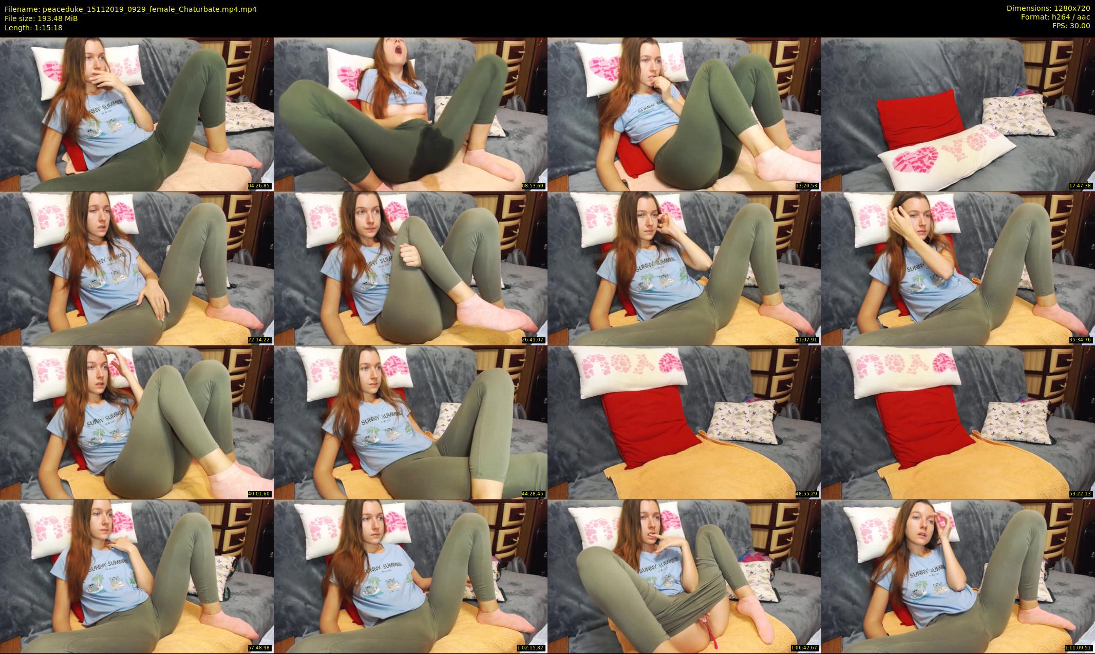peaceduke — 76 minute Chaturbate female cam show recording, 720p, Nov 15, 2019