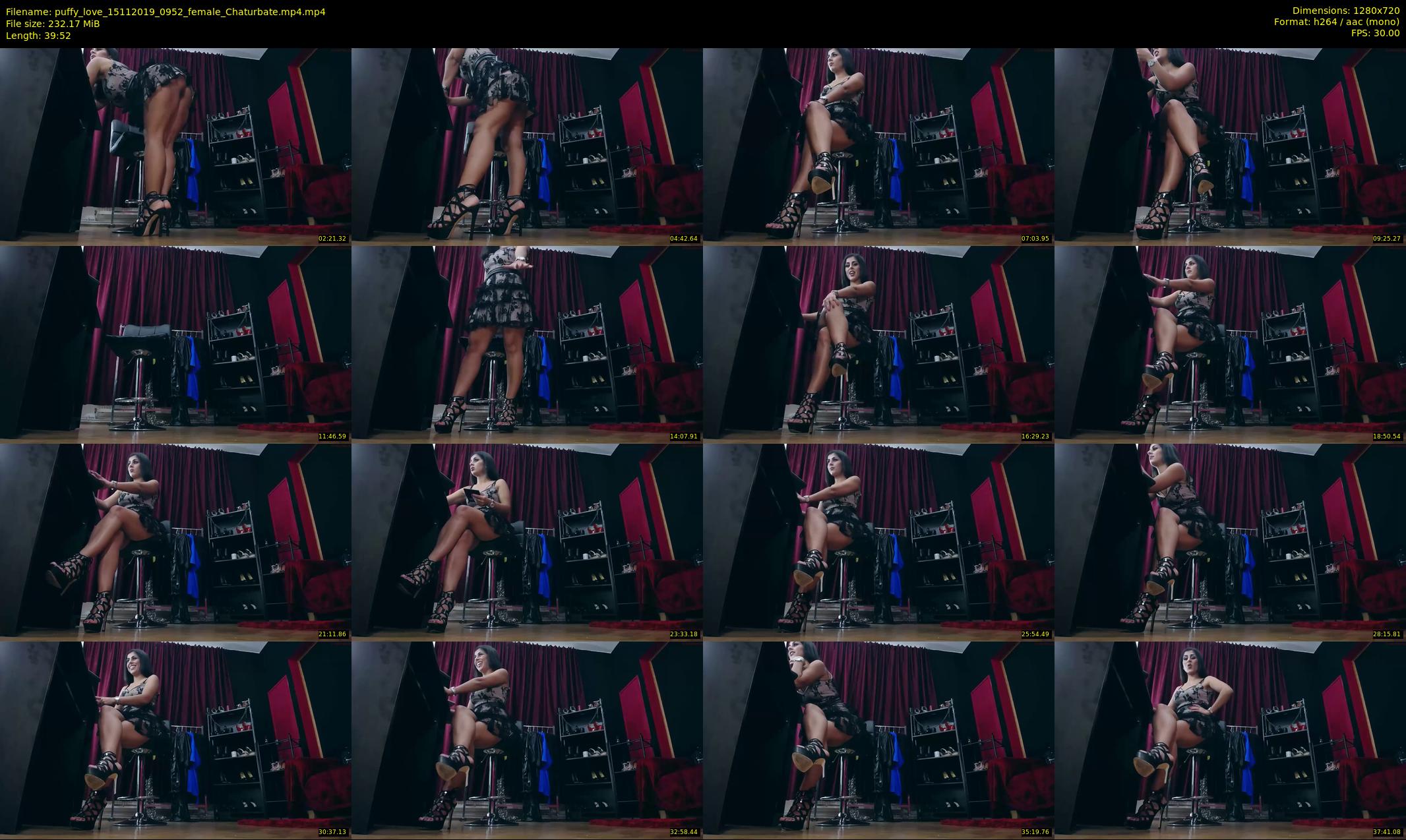puffy_love — 40 minute Chaturbate female cam show recording, 720p, Nov 15, 2019
