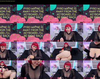 pyrowayne — 79 minute Chaturbate female cam show recording, 720p, Nov 16, 2019