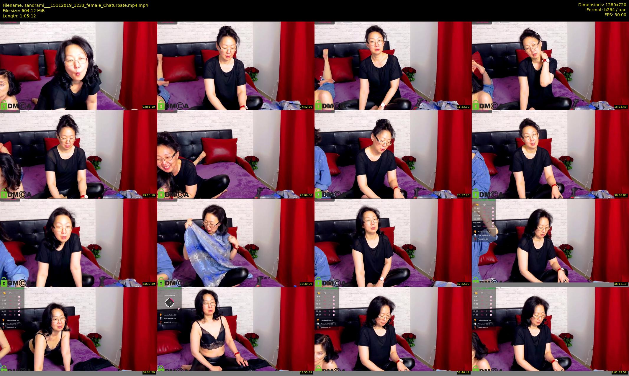 sandrami__ — 66 minute Chaturbate female cam show recording, 720p, Nov 15, 2019
