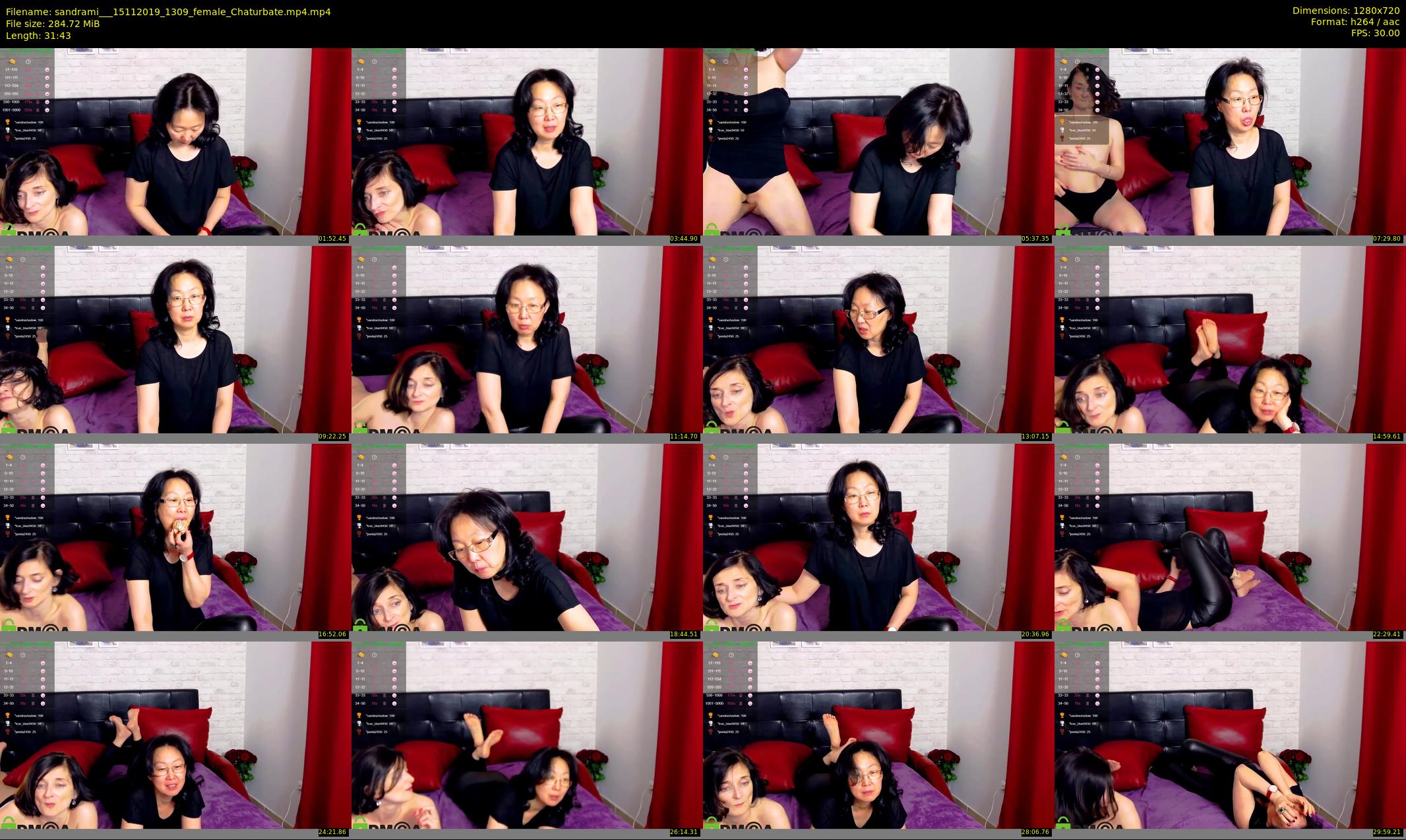 sandrami__ — 32 minute Chaturbate female cam show recording, 720p, Nov 15, 2019
