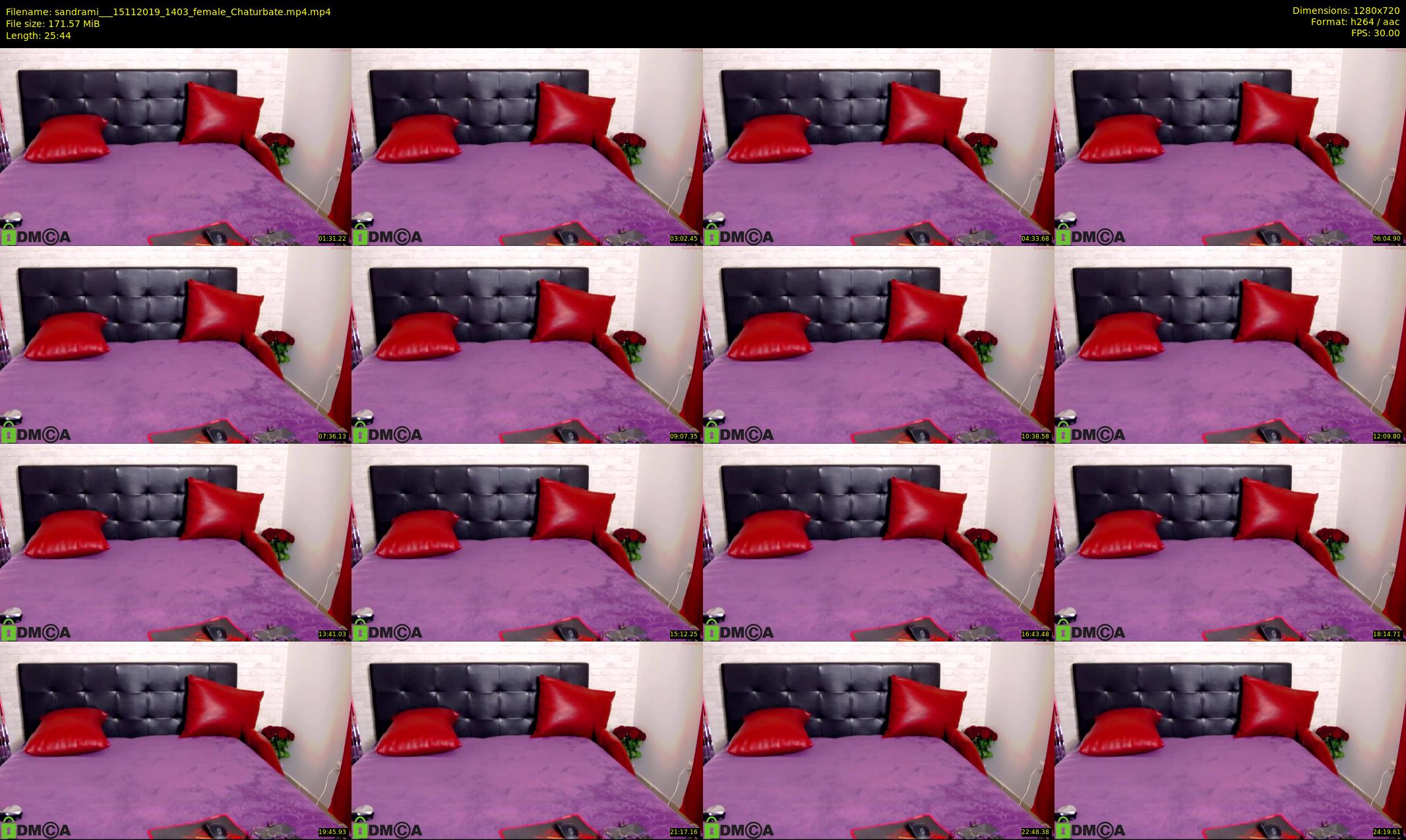 sandrami__ — 26 minute Chaturbate female cam show recording, 720p, Nov 15, 2019