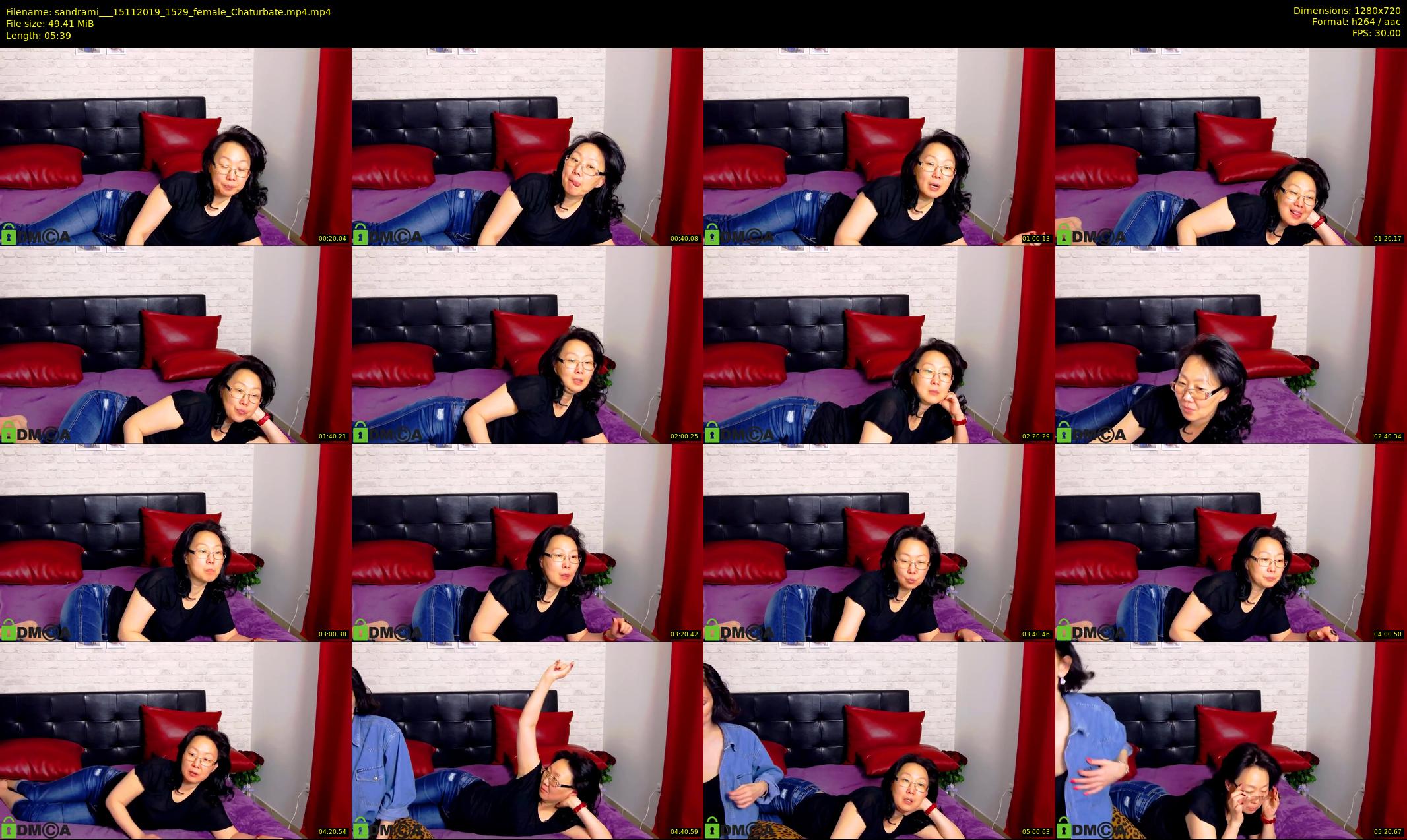 sandrami__ — 6 minute Chaturbate female cam show recording, 720p, Nov 15, 2019
