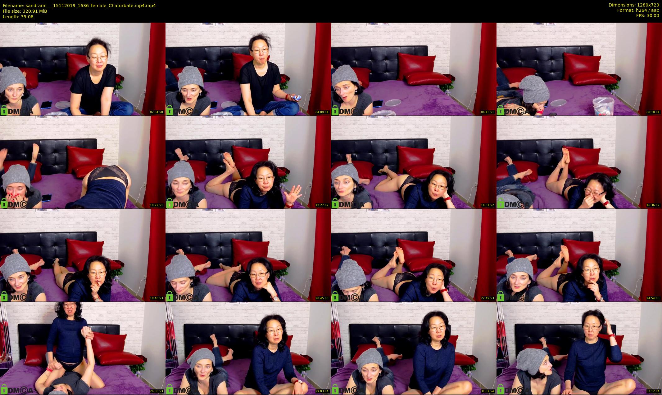 sandrami__ — 36 minute Chaturbate female cam show recording, 720p, Nov 15, 2019