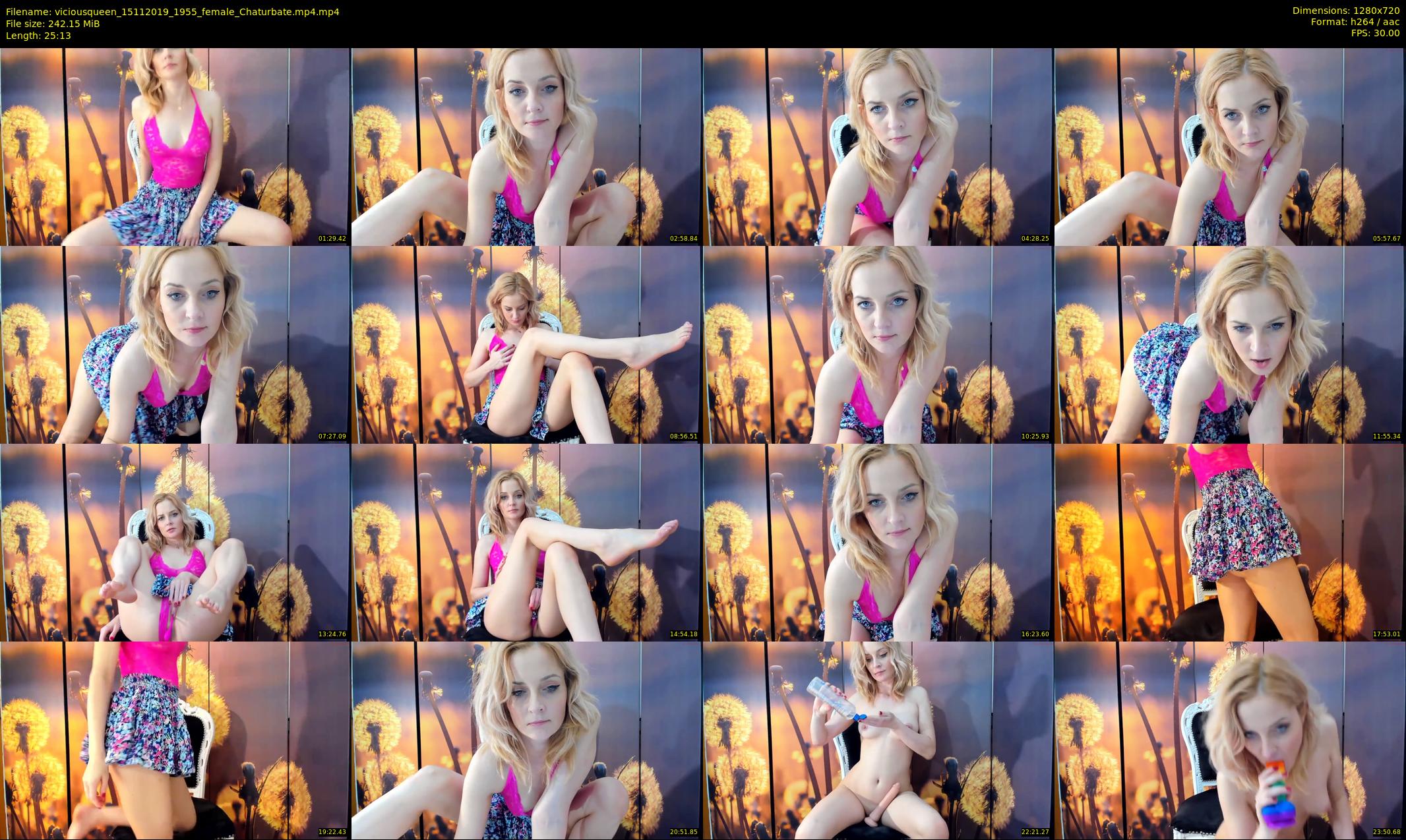 viciousqueen — 26 minute Chaturbate female cam show recording, 720p, Nov 15, 2019