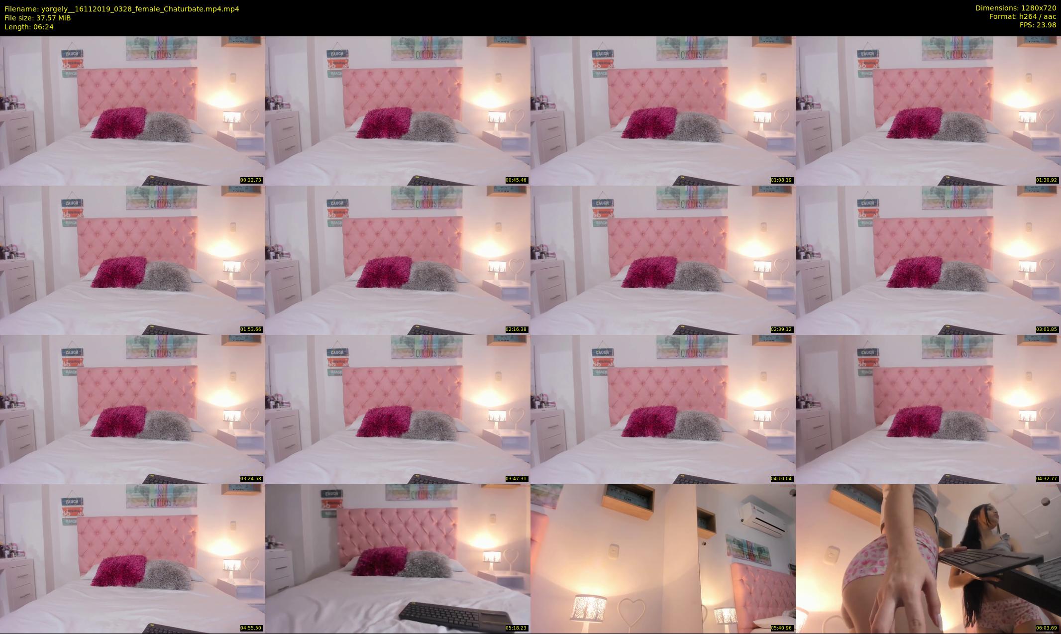 yorgely_ — 7 minute Chaturbate female cam show recording, 720p, Nov 16, 2019