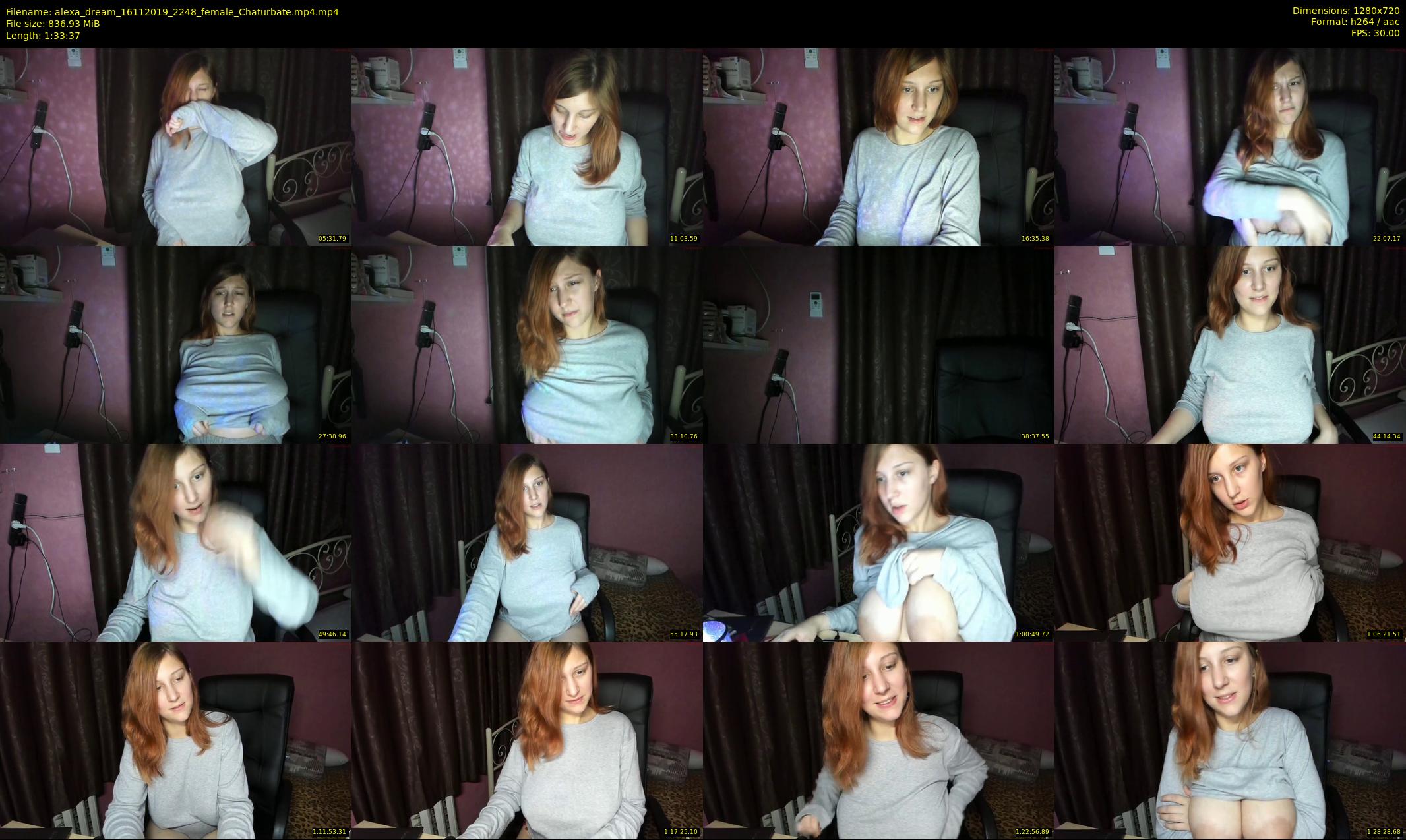 alexa_dream — 94 minute Chaturbate female cam show recording, 720p, Nov 16, 2019