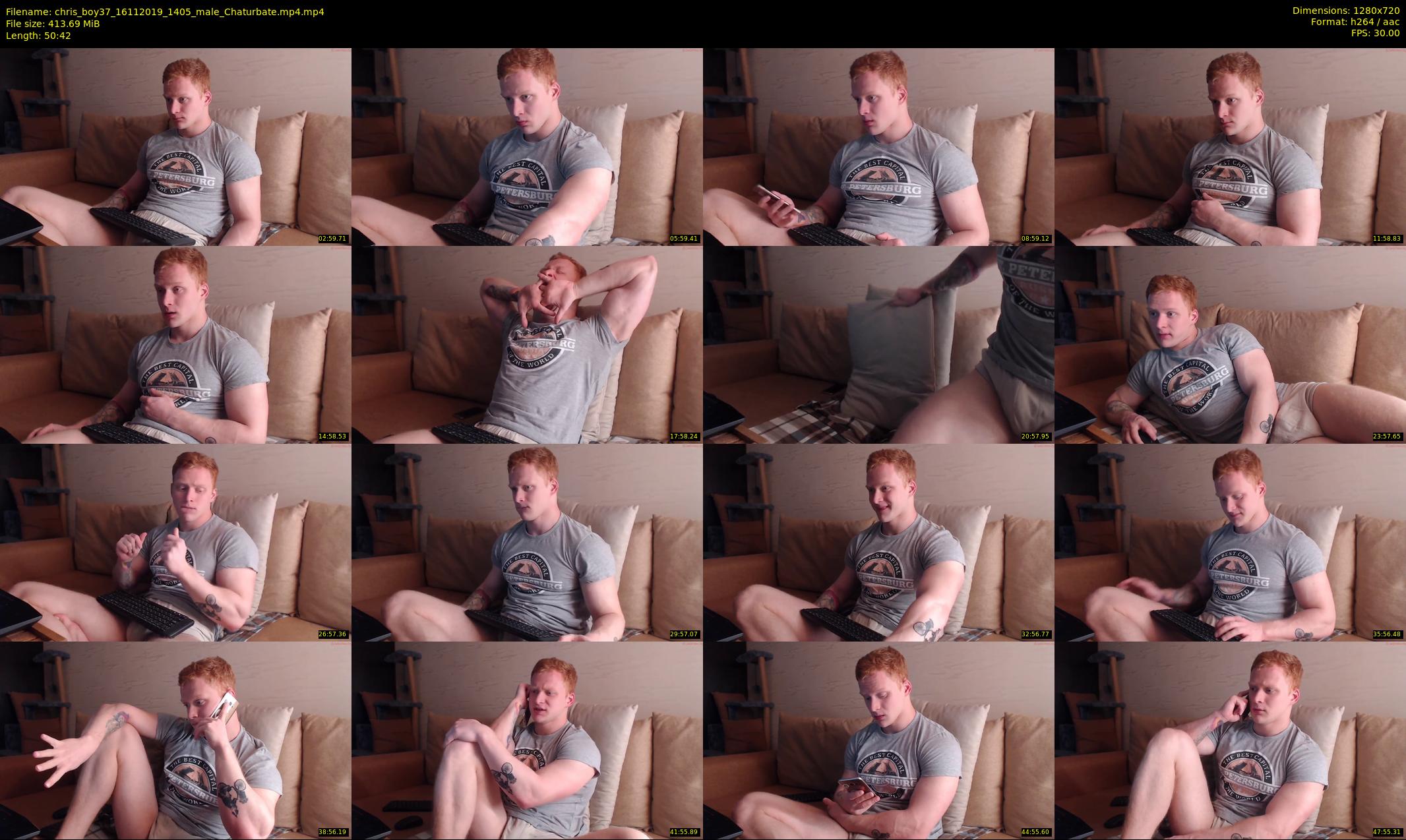 chris_boy37 — 51 minute Chaturbate male cam show recording, 720p, Nov 16, 2019
