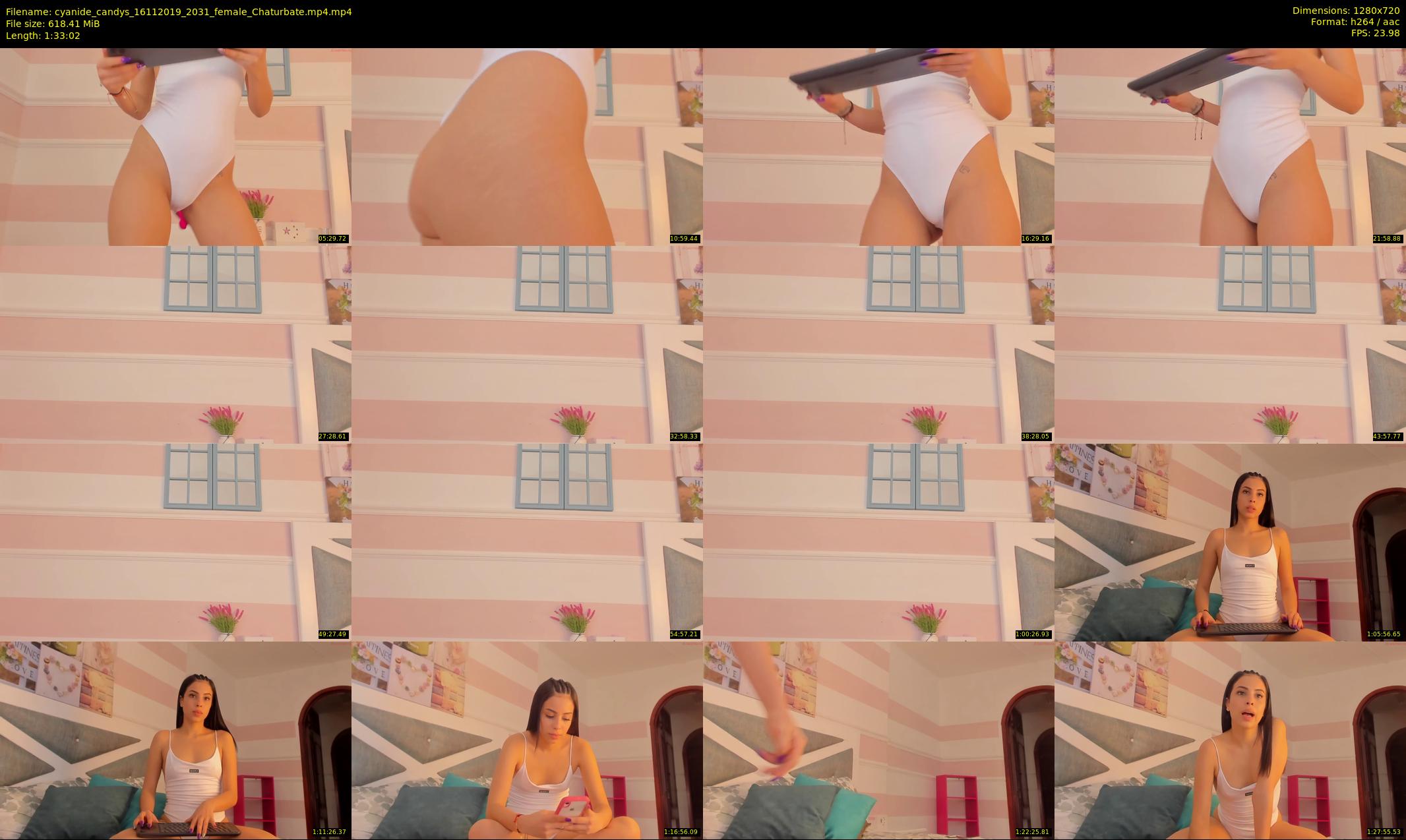 cyanide_candys — 94 minute Chaturbate female cam show recording, 720p, Nov 16, 2019