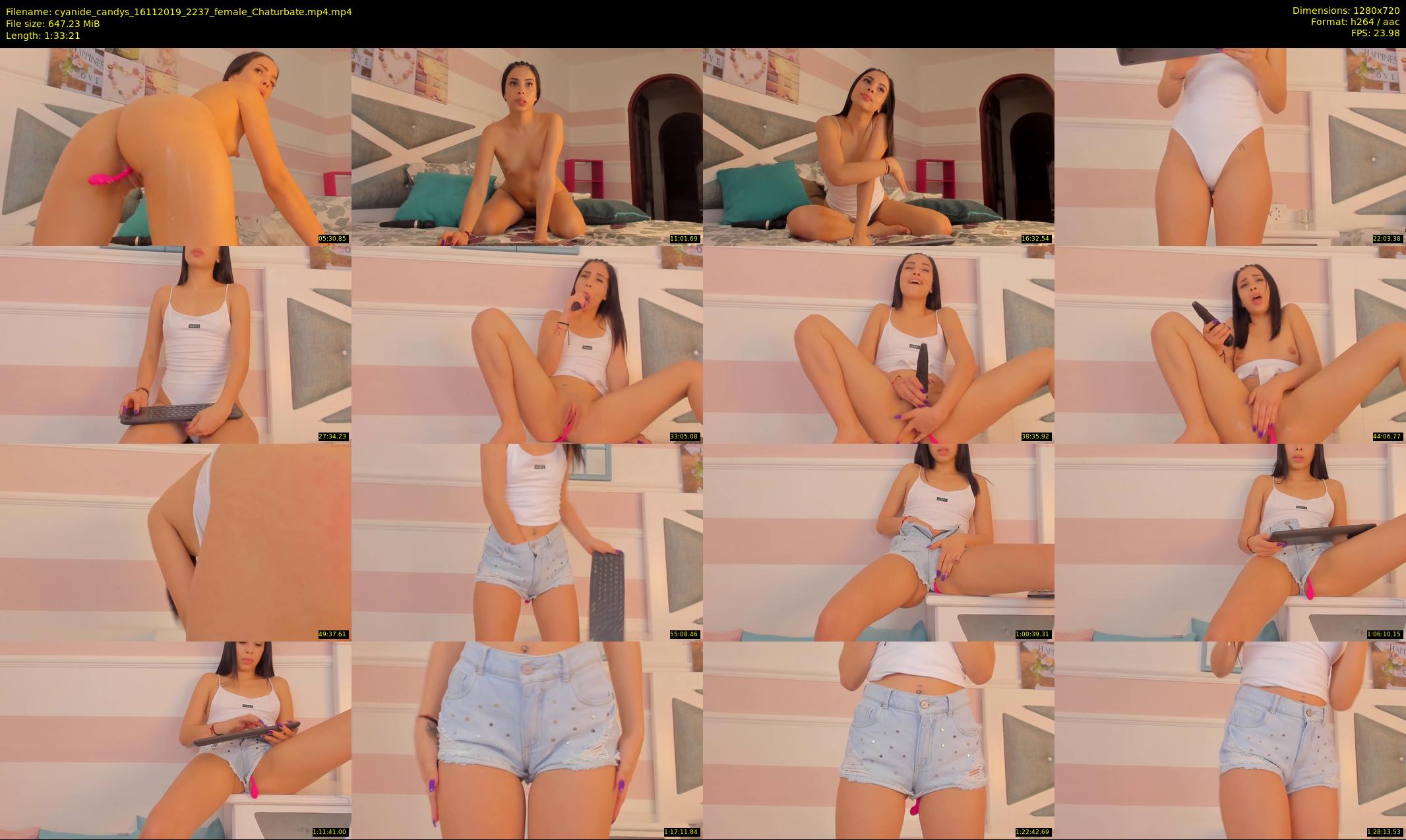 cyanide_candys — 94 minute Chaturbate female cam show recording, 720p, Nov 16, 2019