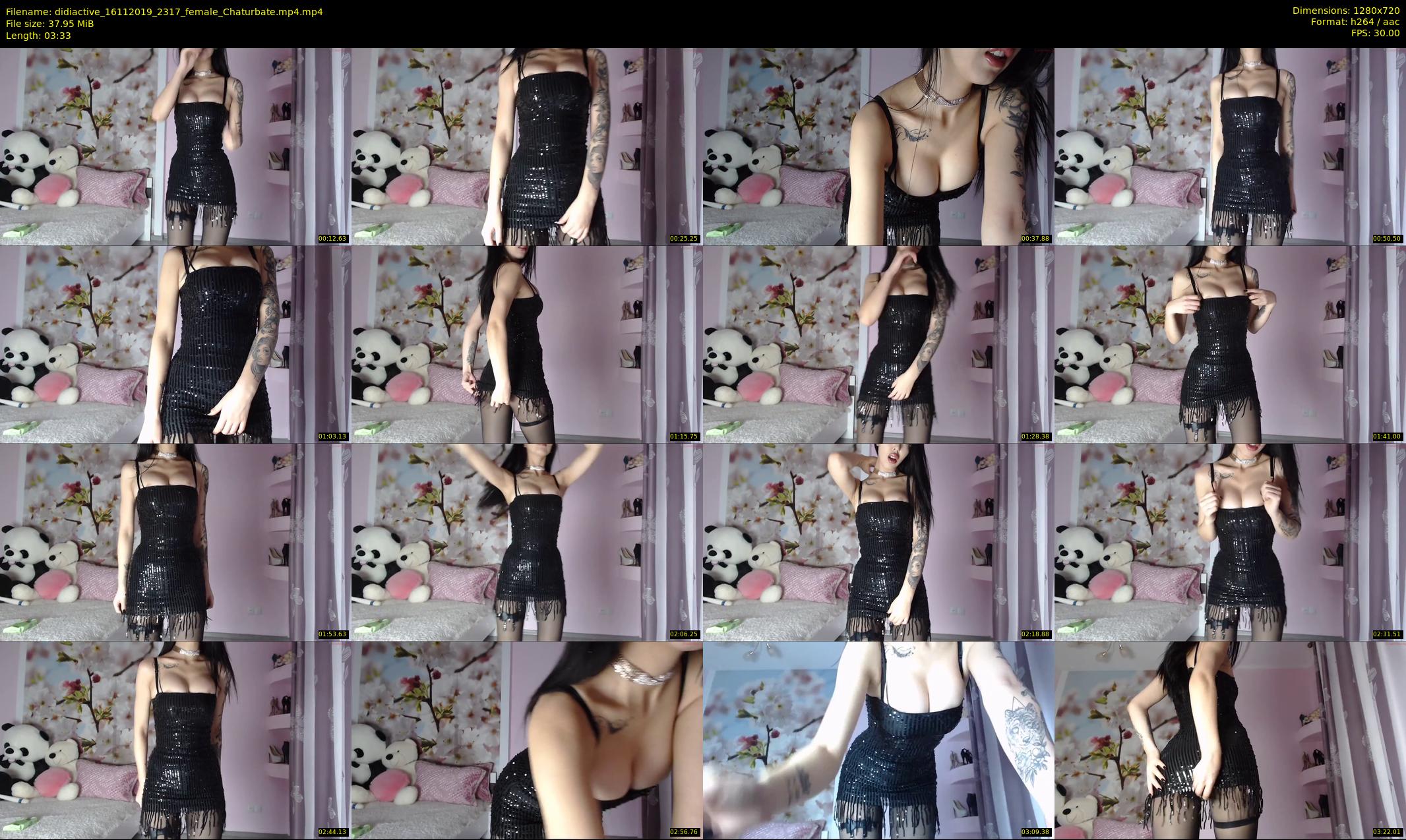didiactive — 4 minute Chaturbate female cam show recording, 720p, Nov 16, 2019