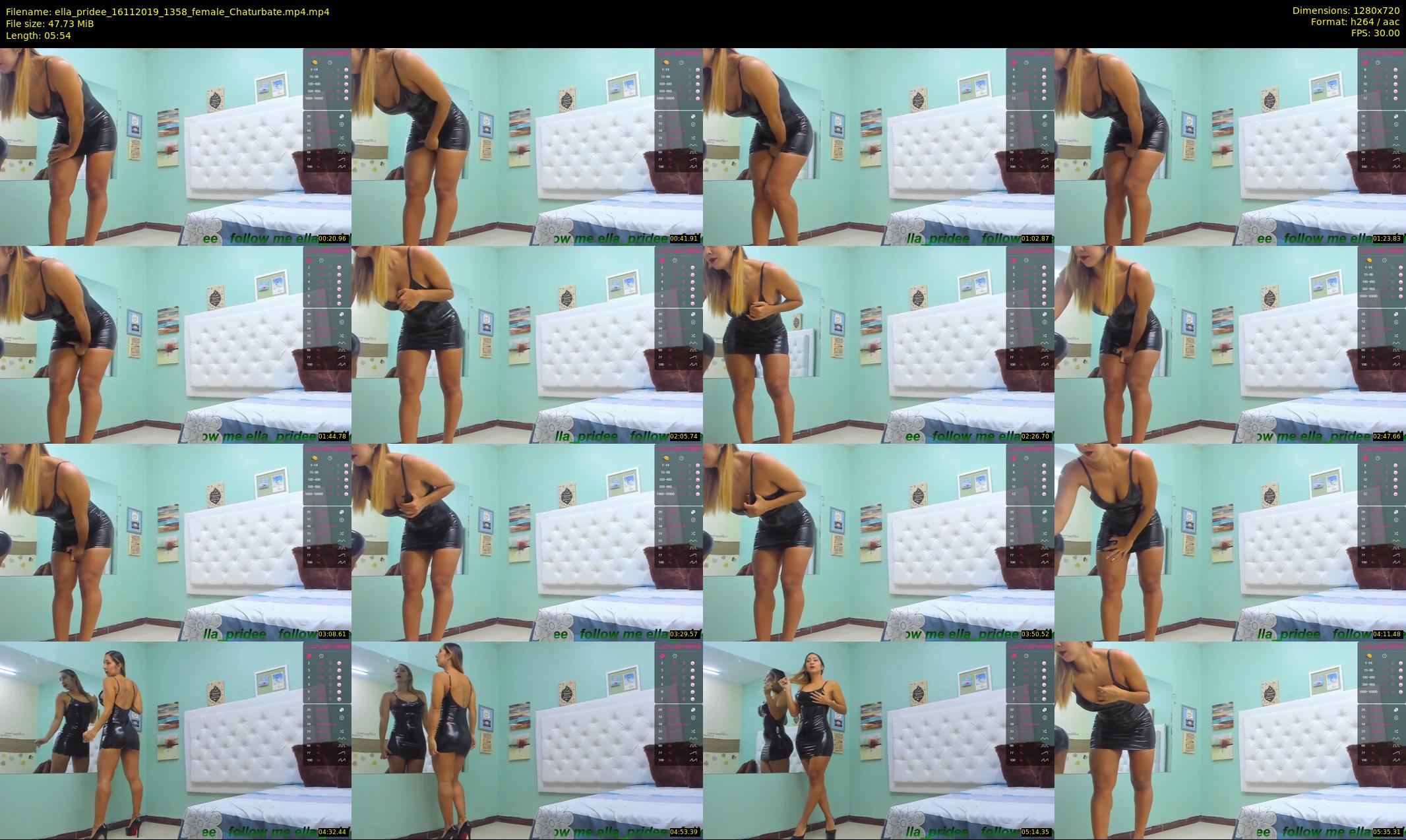 ella_pridee — 6 minute Chaturbate female cam show recording, 720p, Nov 16, 2019