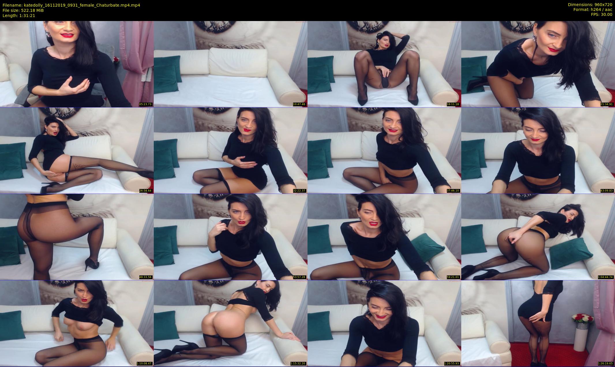 katedolly — 92 minute Chaturbate female cam show recording, 720p, Nov 16, 2019