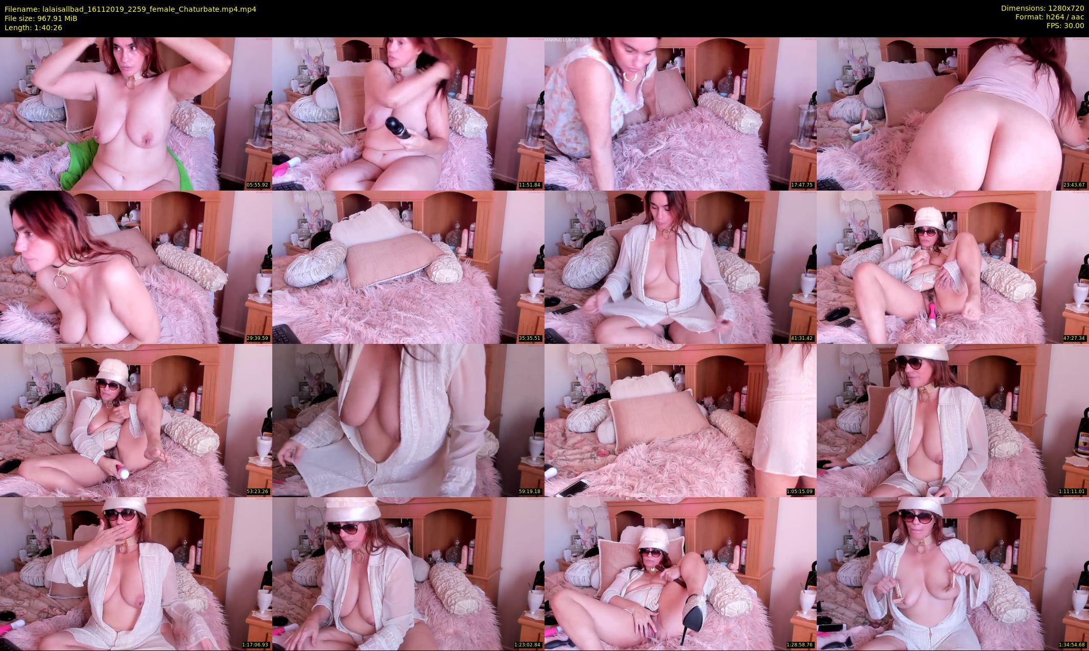 lalaisallbad — 101 minute Chaturbate female cam show recording, 720p, Nov 16, 2019