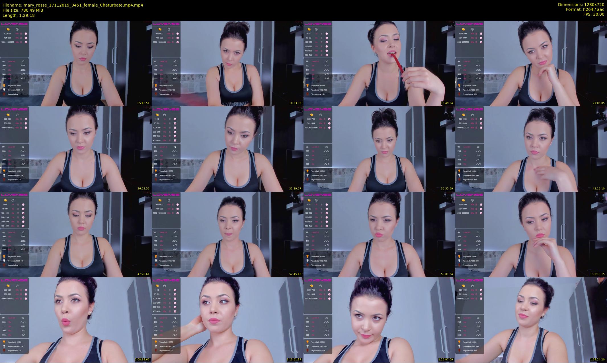 mary_rosse — 90 minute Chaturbate couple cam show recording, 720p, Nov 17, 2019