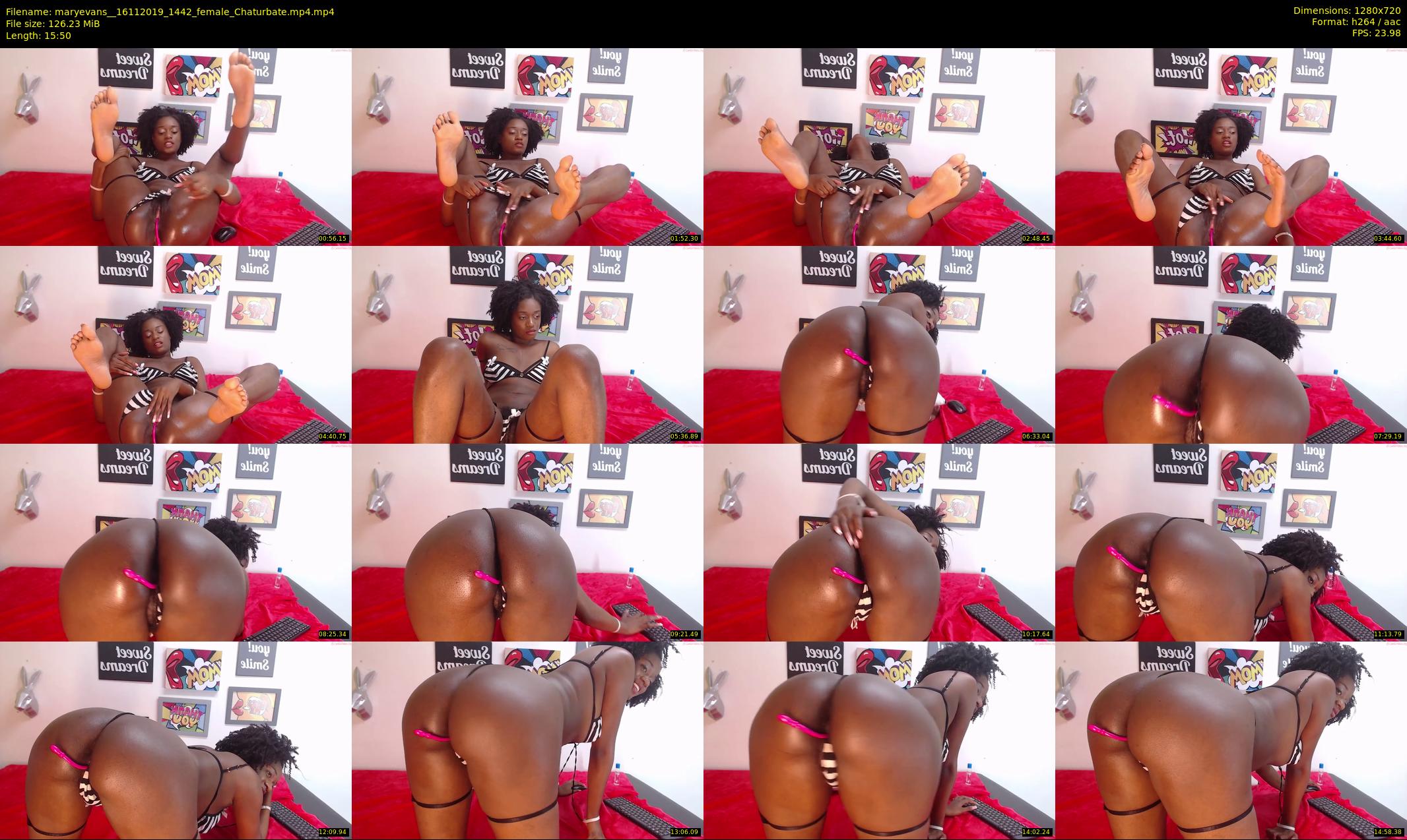 maryevans_ — 16 minute Chaturbate female cam show recording, 720p, Nov 16, 2019