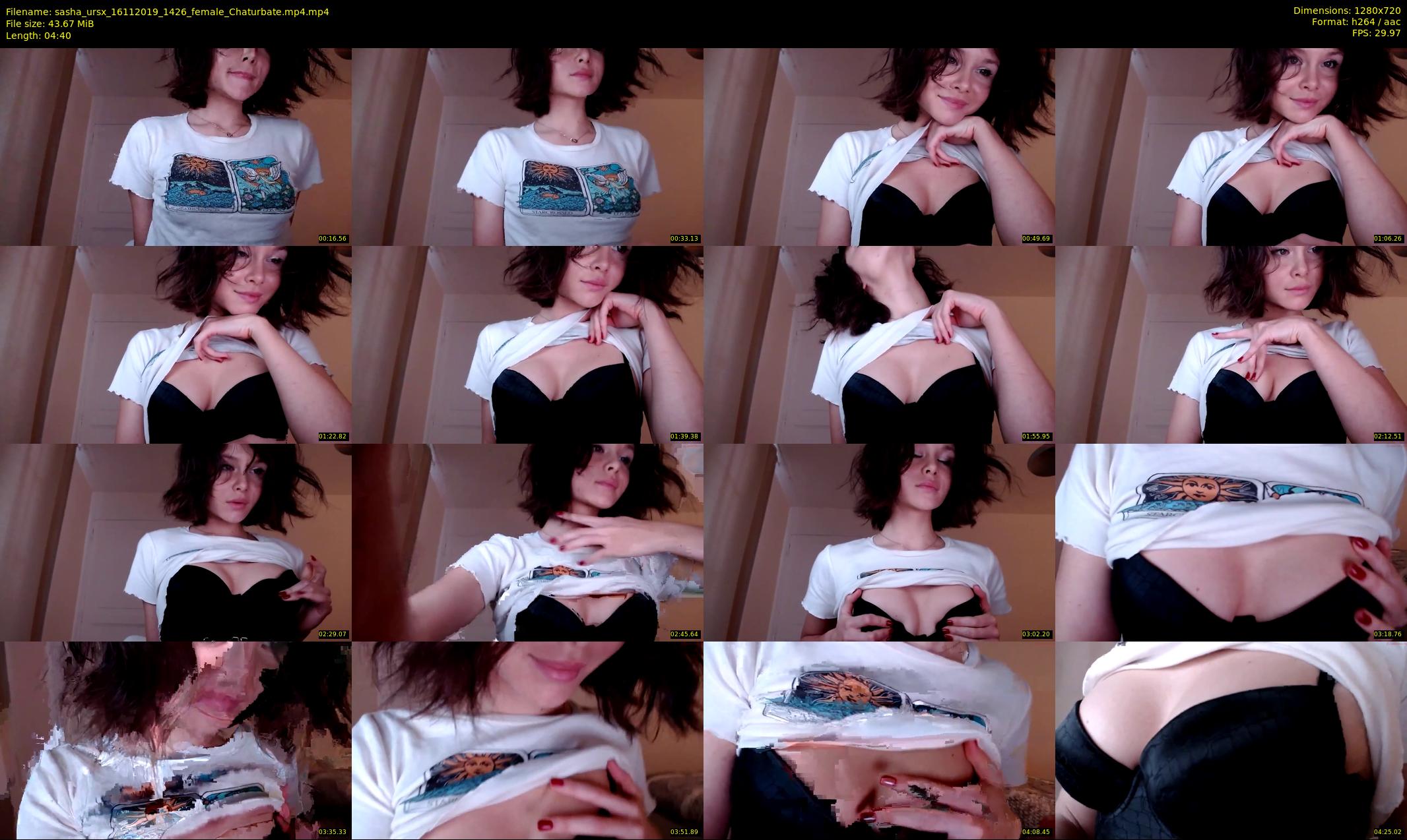 sasha_ursx — 5 minute Chaturbate female cam show recording, 720p, Nov 16, 2019